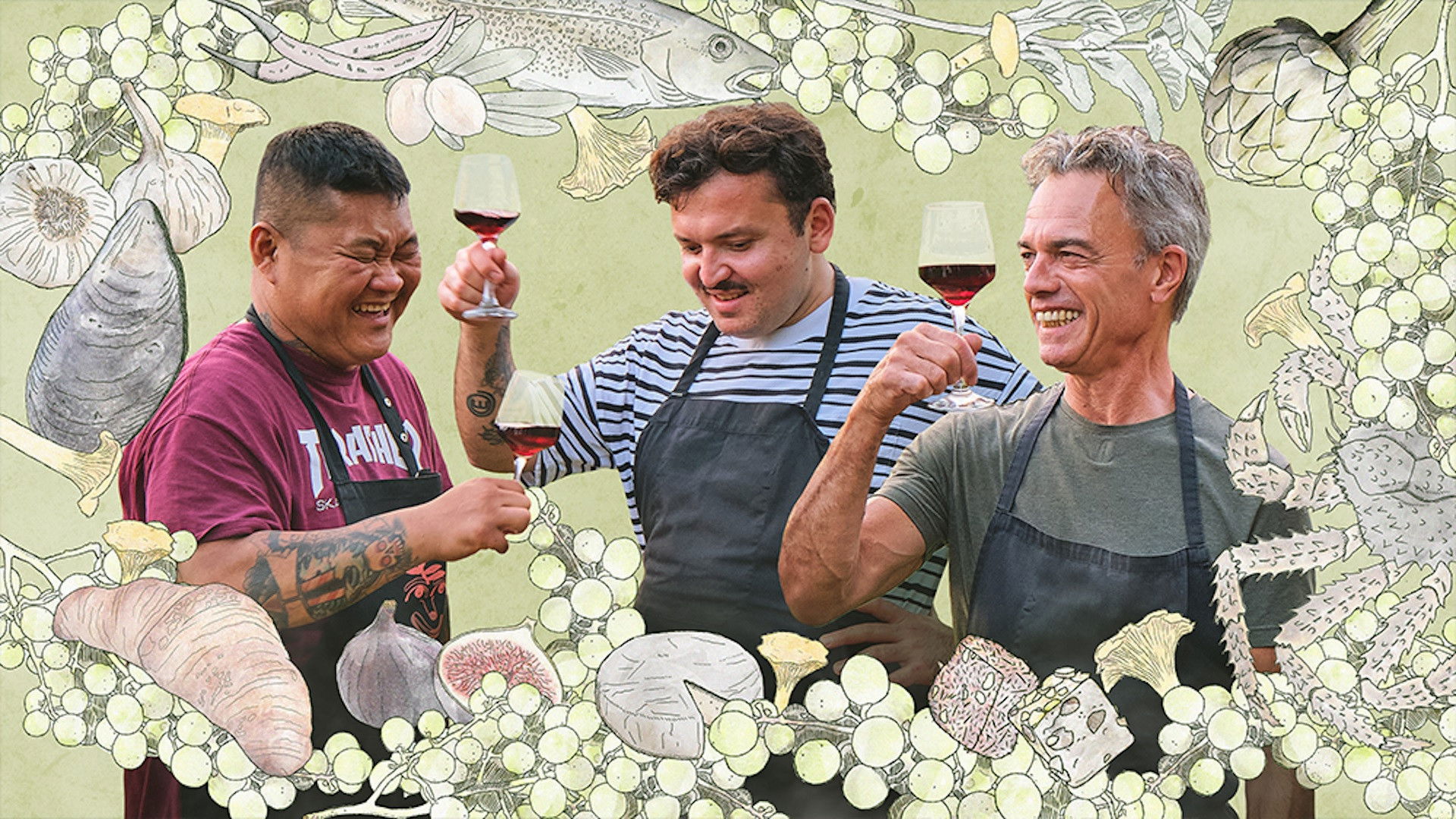 Backdrop for Tre sultne mænd