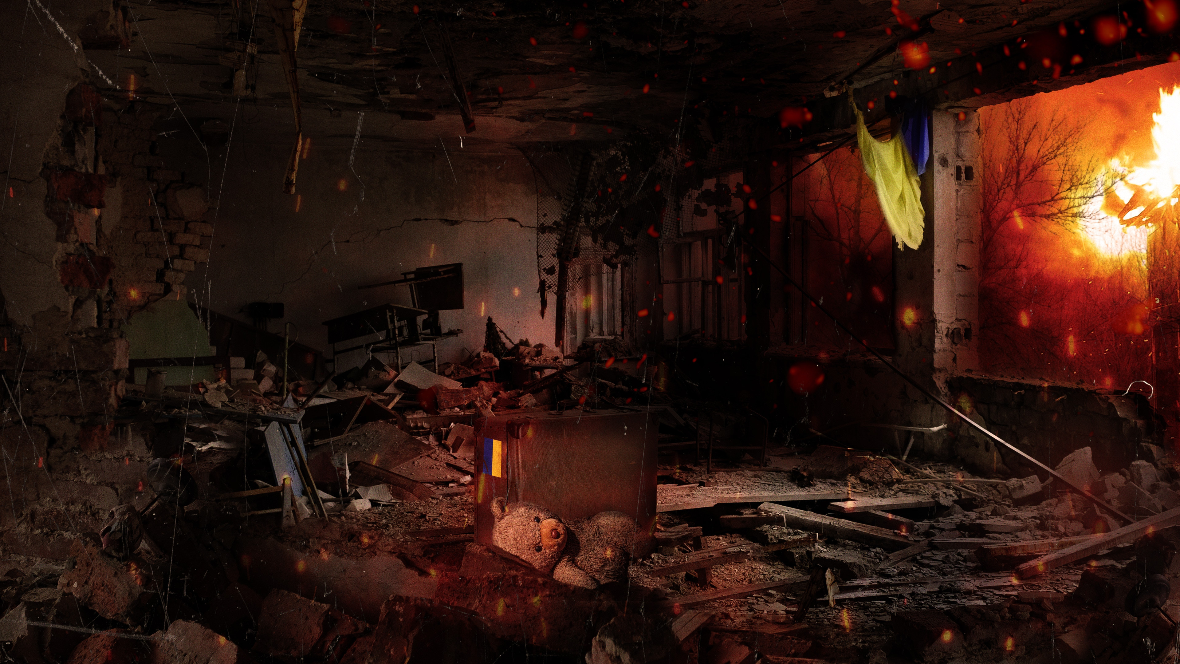 Backdrop for Escape from Irpin