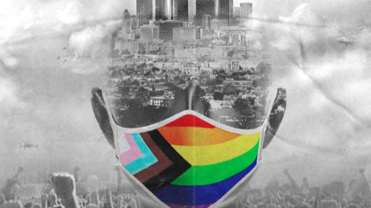 Backdrop for Proud in a Pandemic