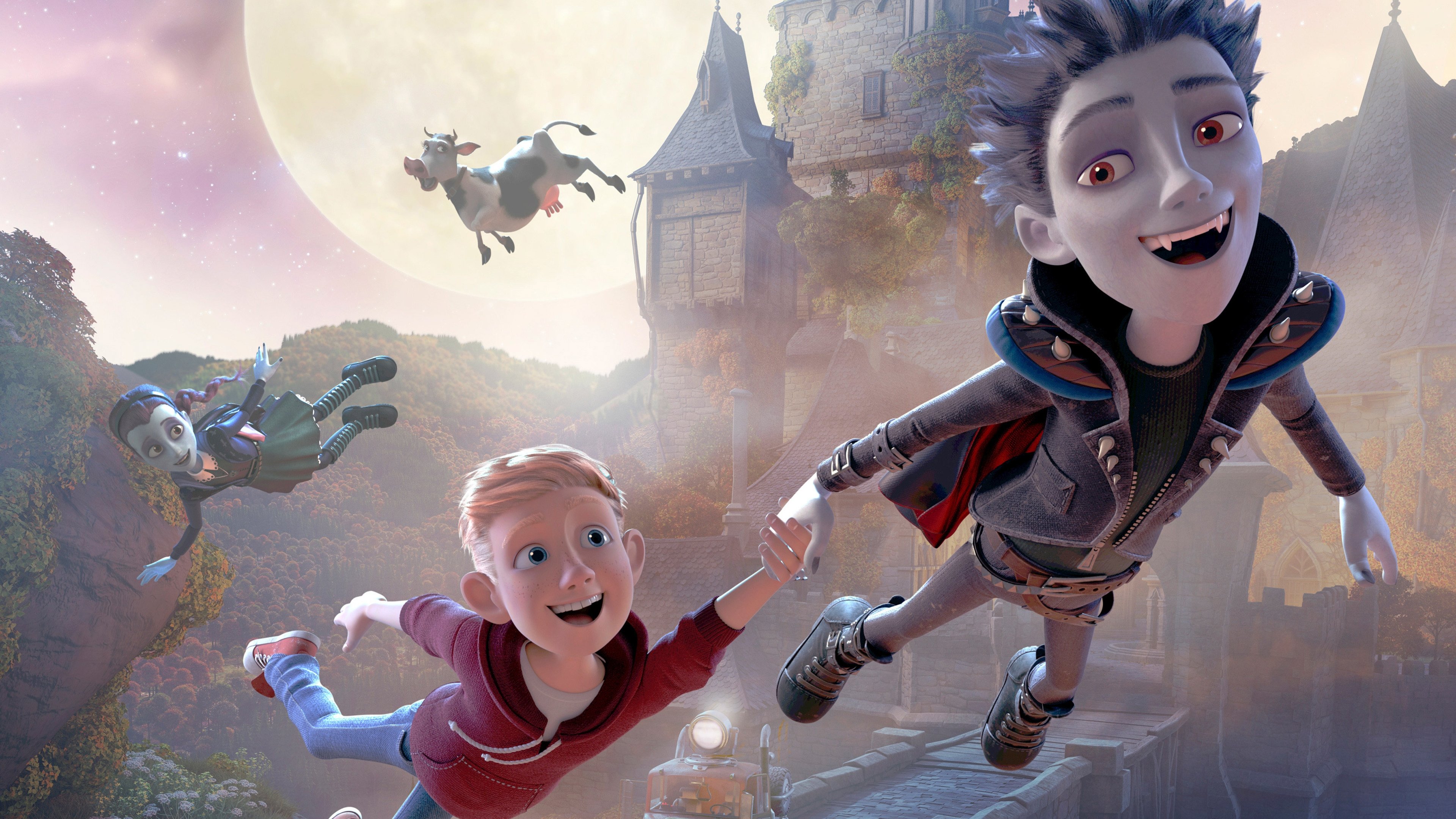 Backdrop for The Little Vampire 3D