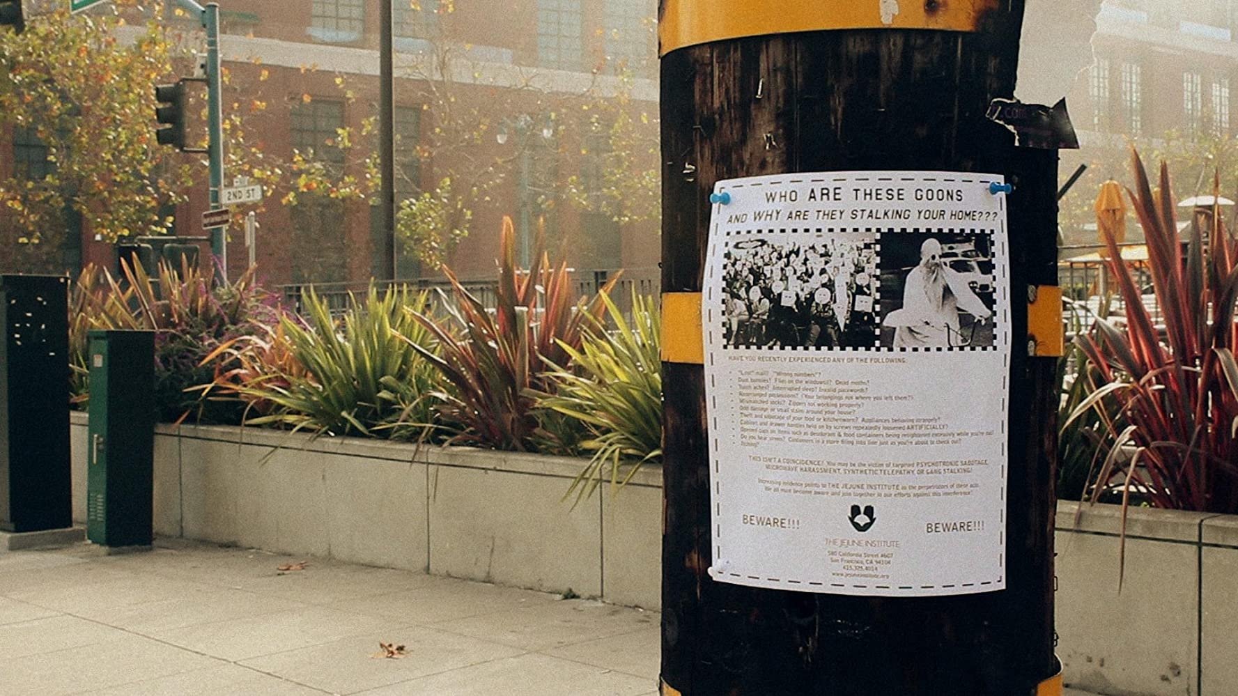 Backdrop for The Institute