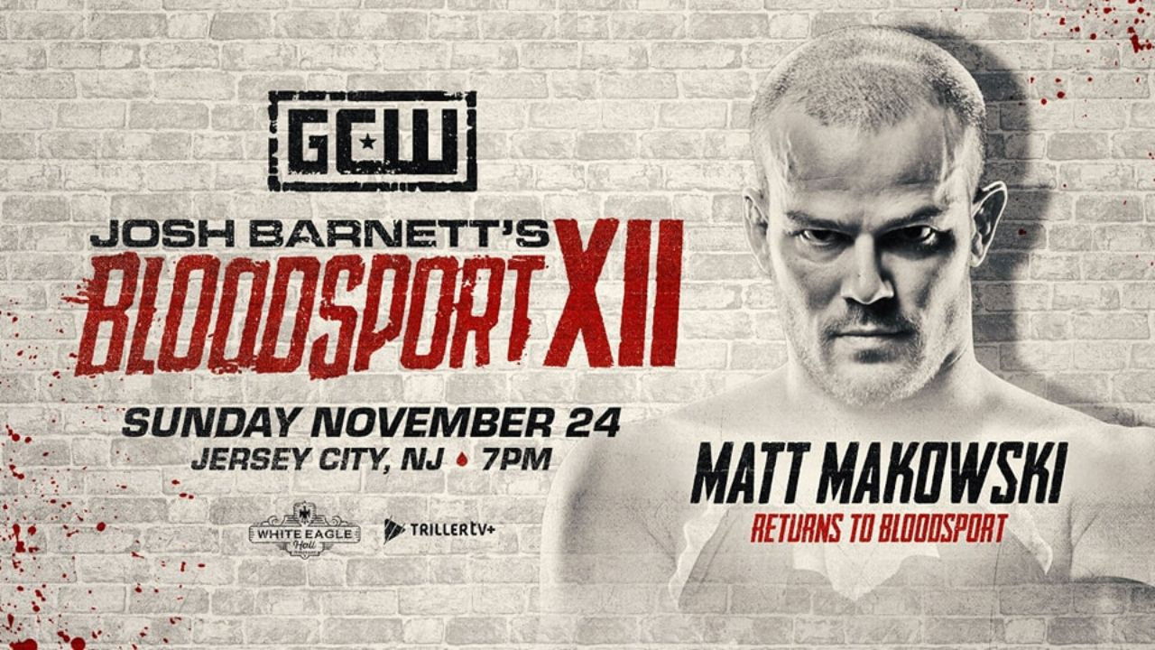Backdrop for Josh Barnett's Bloodsport XII
