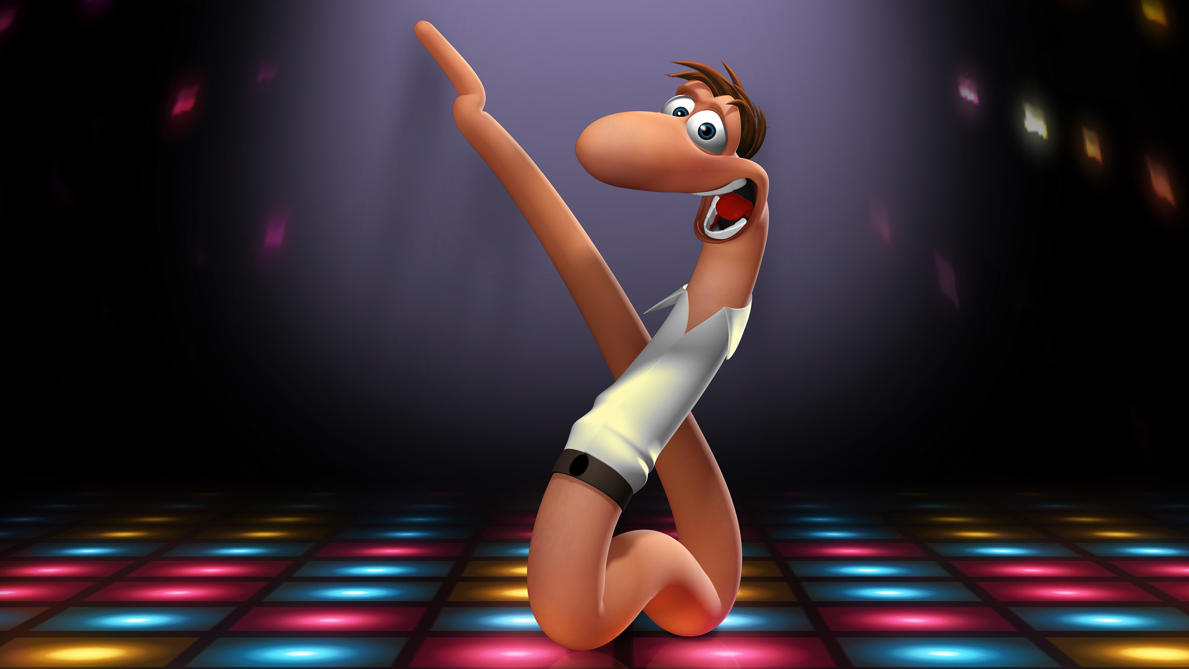 Backdrop for Sunshine Barry & the Disco Worms