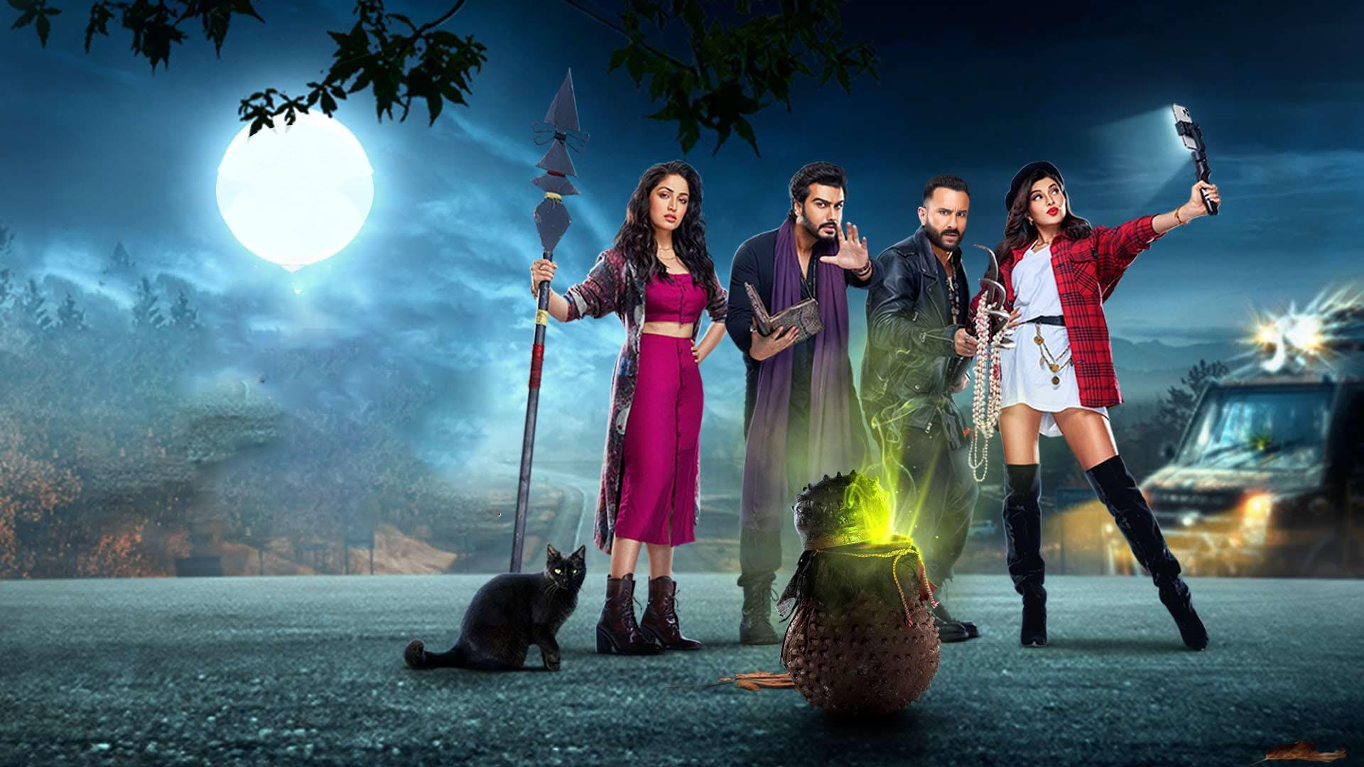 Backdrop for Bhoot Police