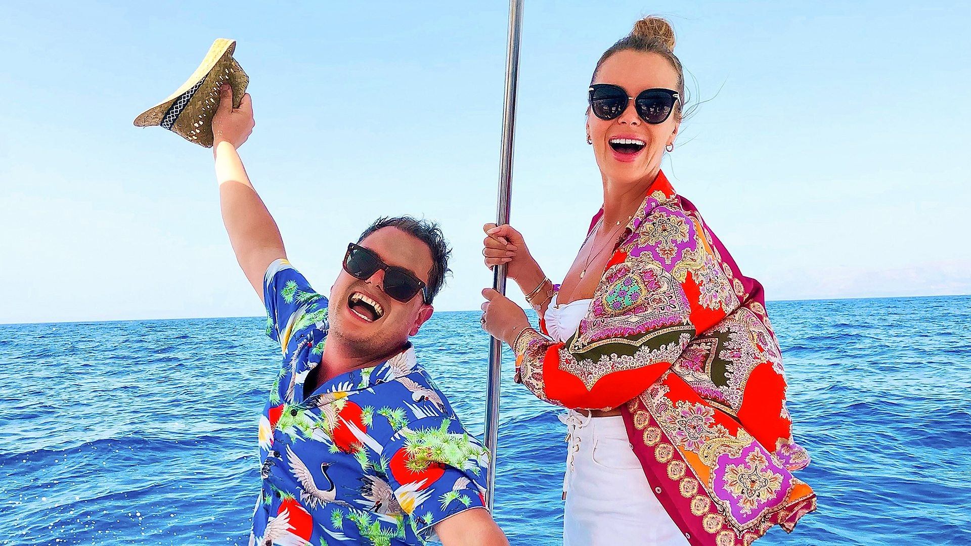 Backdrop for Amanda & Alan's Italian Job