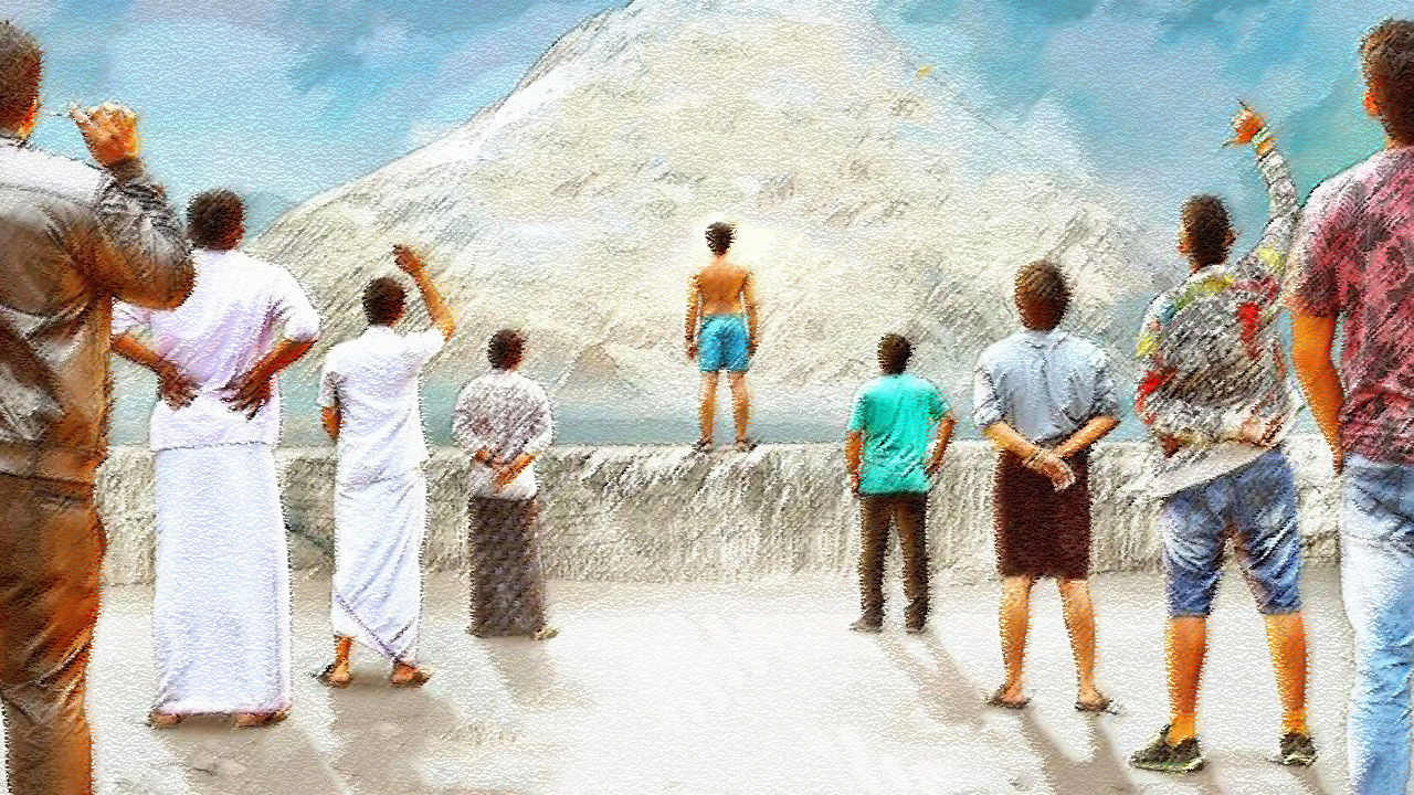 Backdrop for Himalayathile Kashmalan