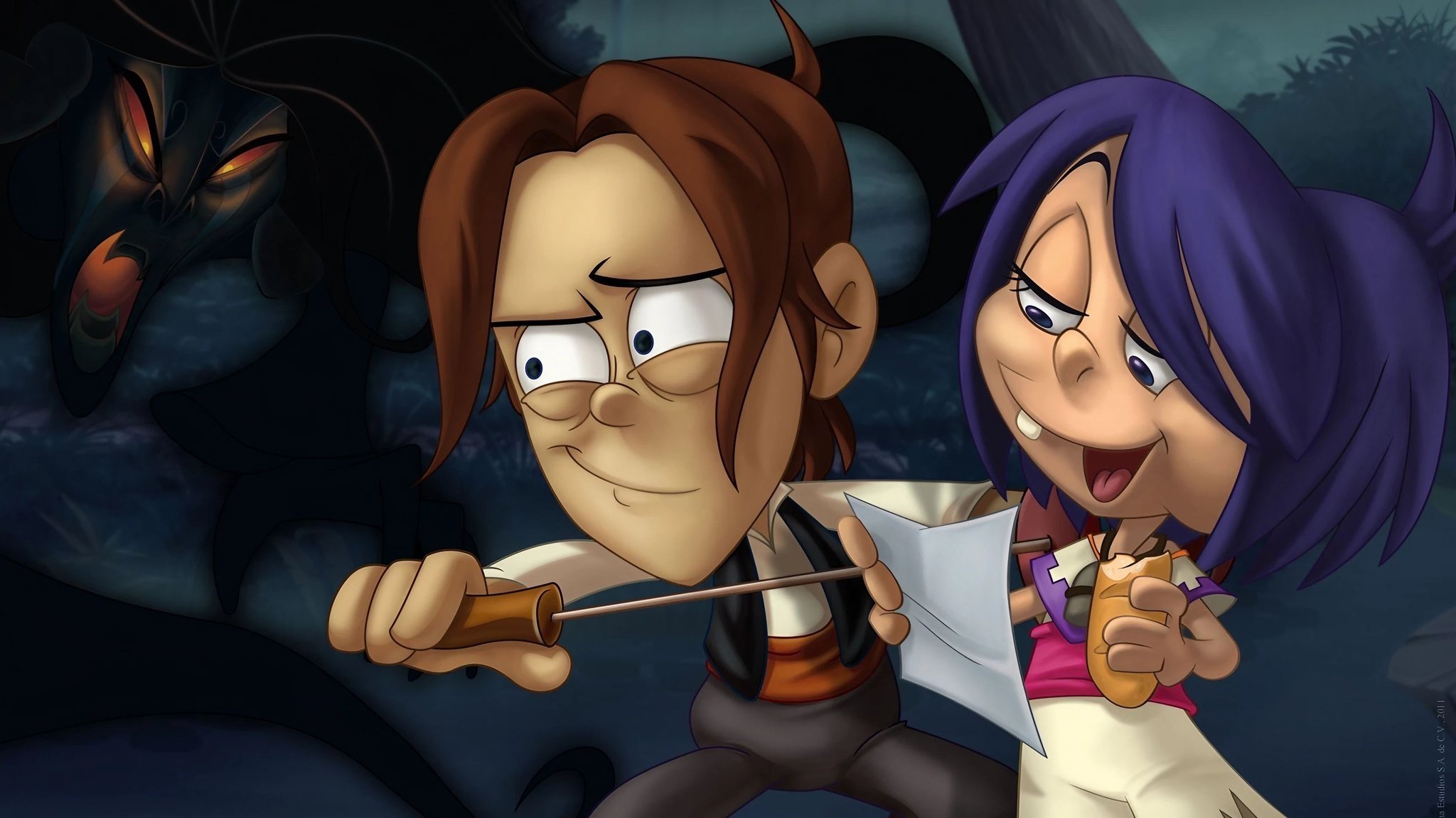 Backdrop for The Legend of La Llorona