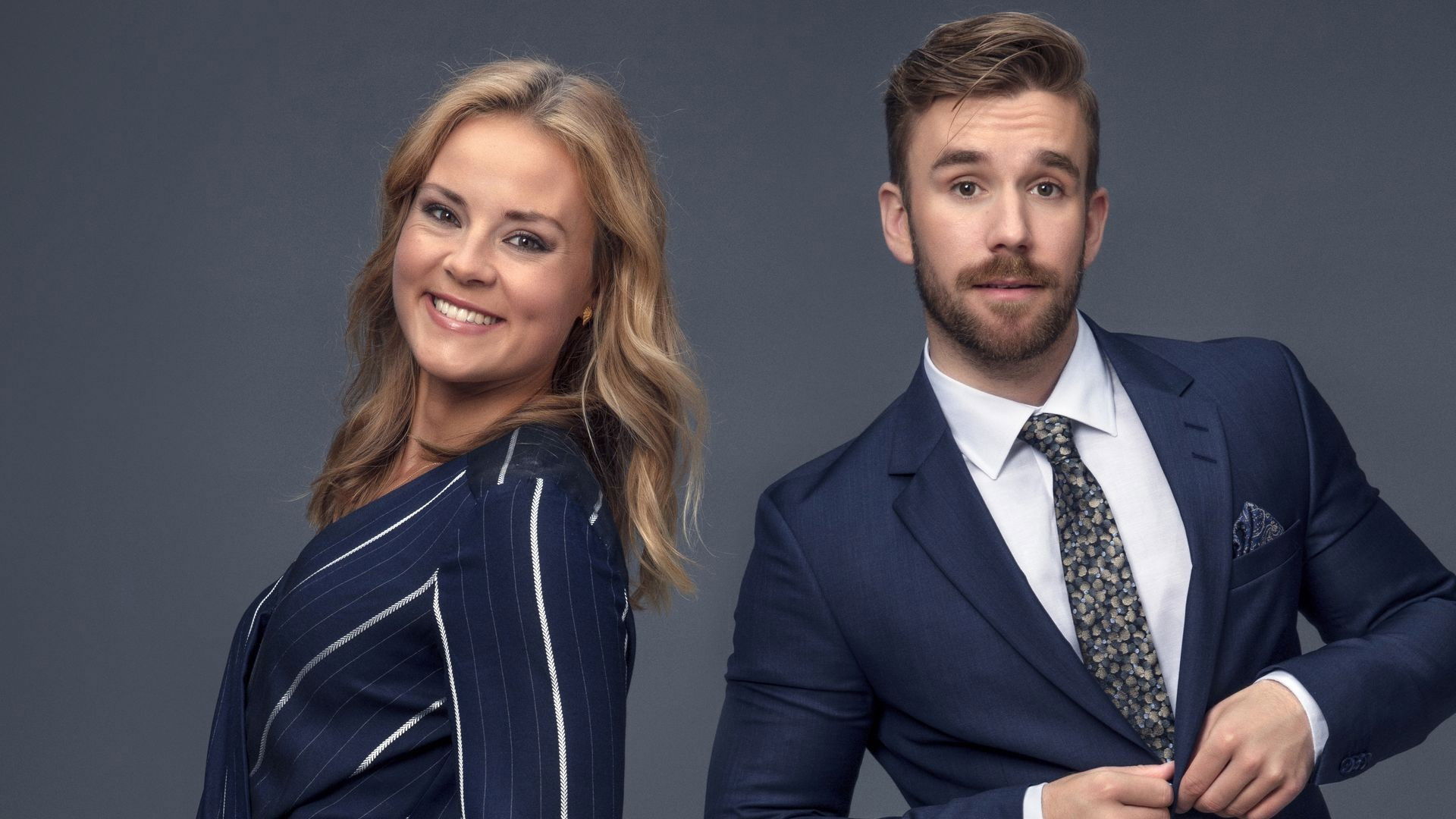 Backdrop for Late Night with Helene and Stian