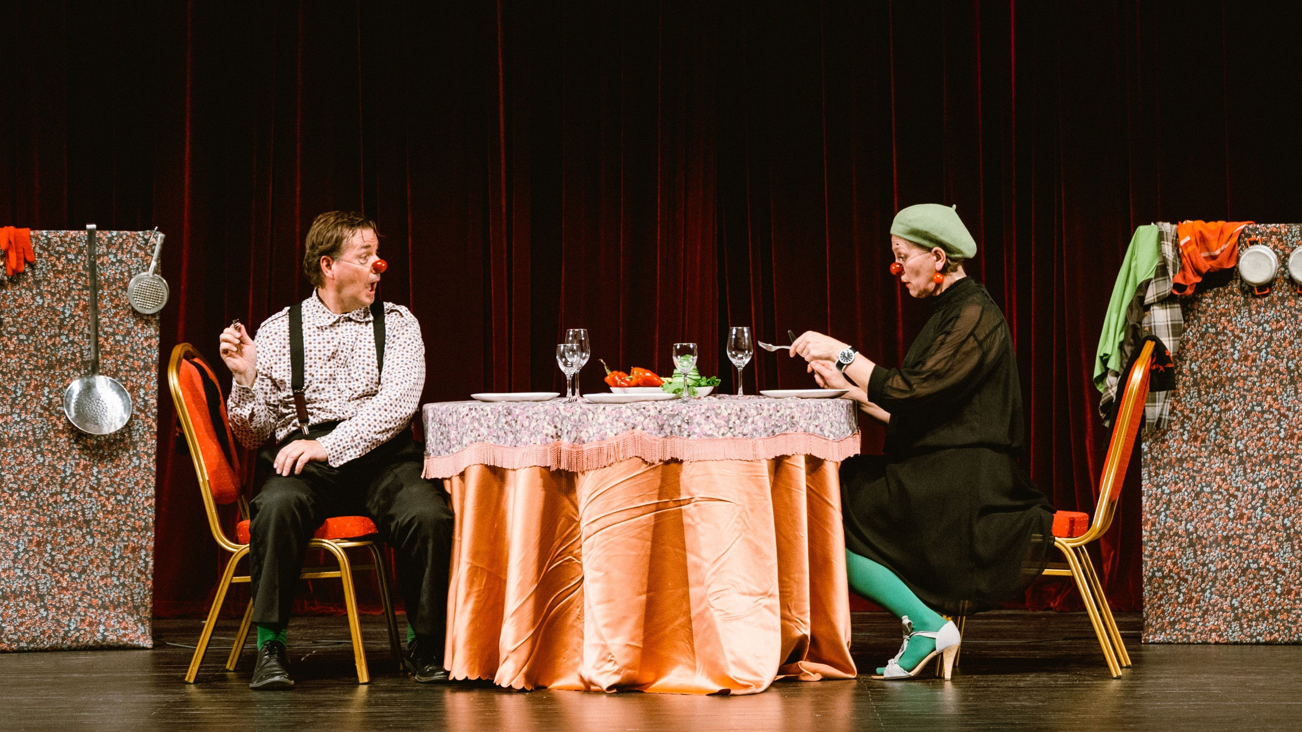 Backdrop for My Family and Other Clowns