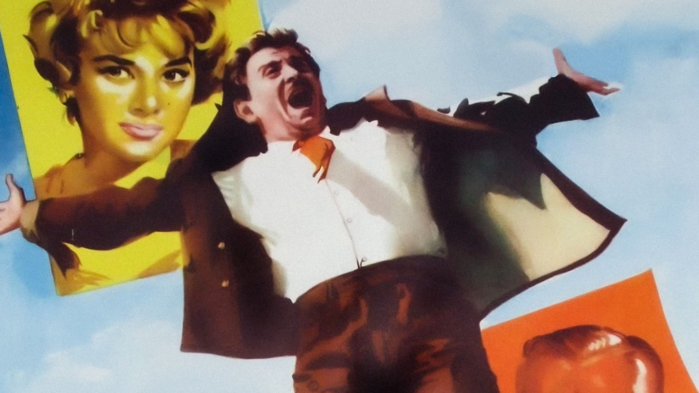 Backdrop for Nel blu dipinto di blu