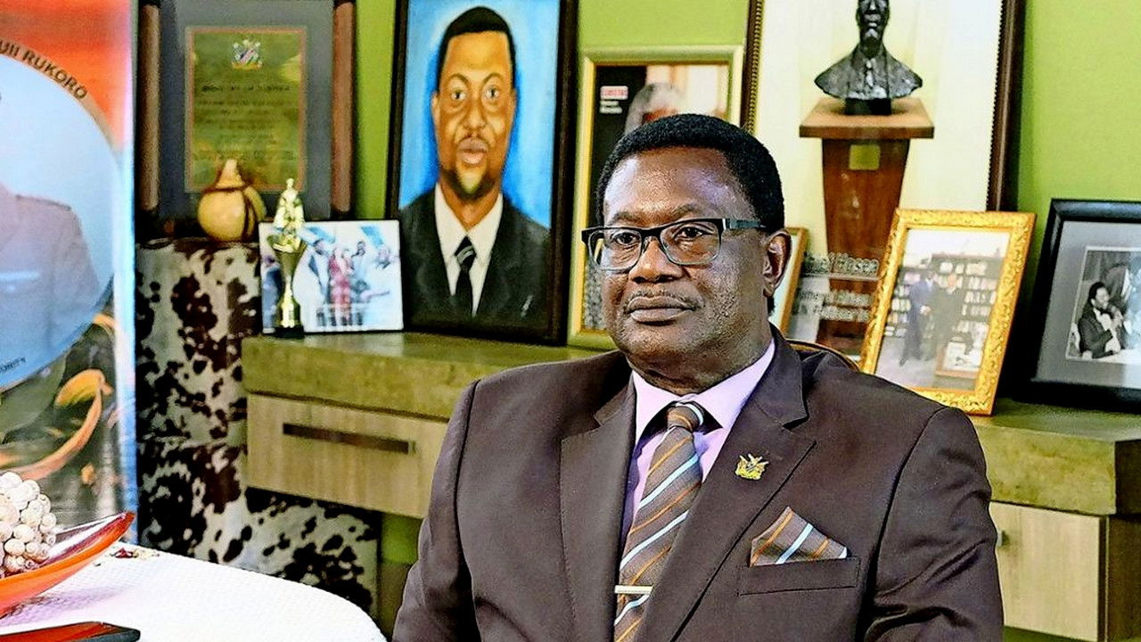 Backdrop for Namibia: The Story of a German Colony