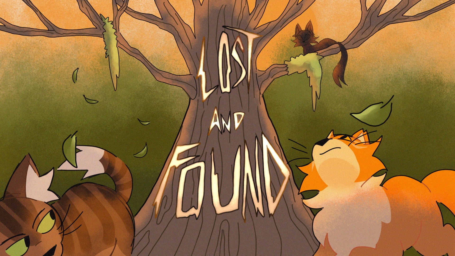 Backdrop for Bound to be Lost & Found