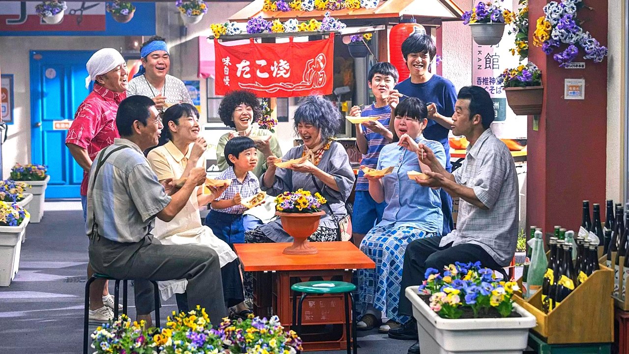 Backdrop for Mentai Piriri – Flower of Pansy