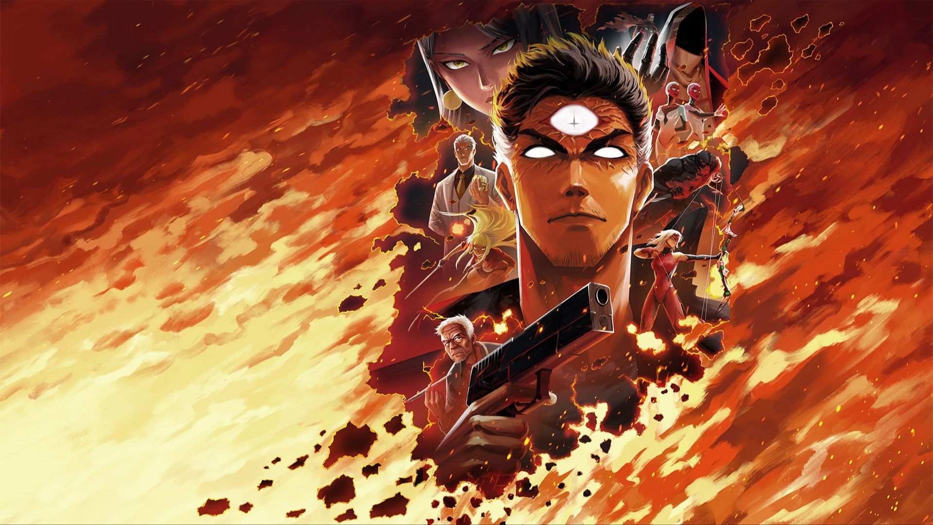 Backdrop for Lonely Hero