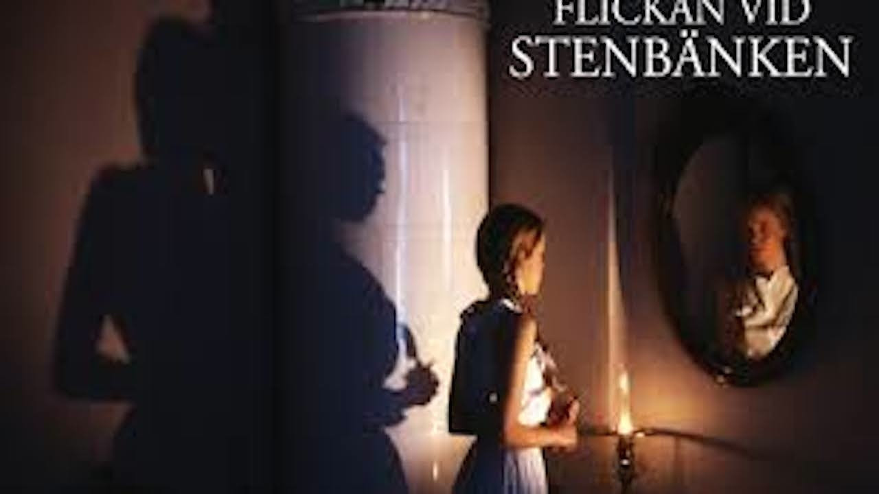 Backdrop for Flickan vid stenbänken