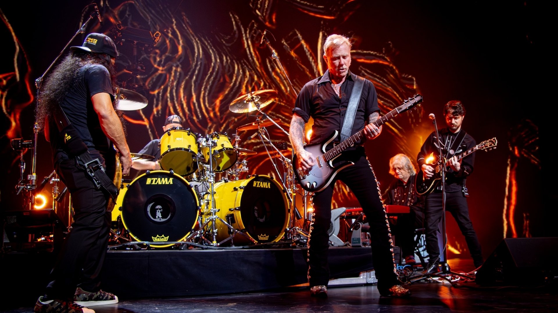 Backdrop for Metallica: Helping Hands Concert & Auction