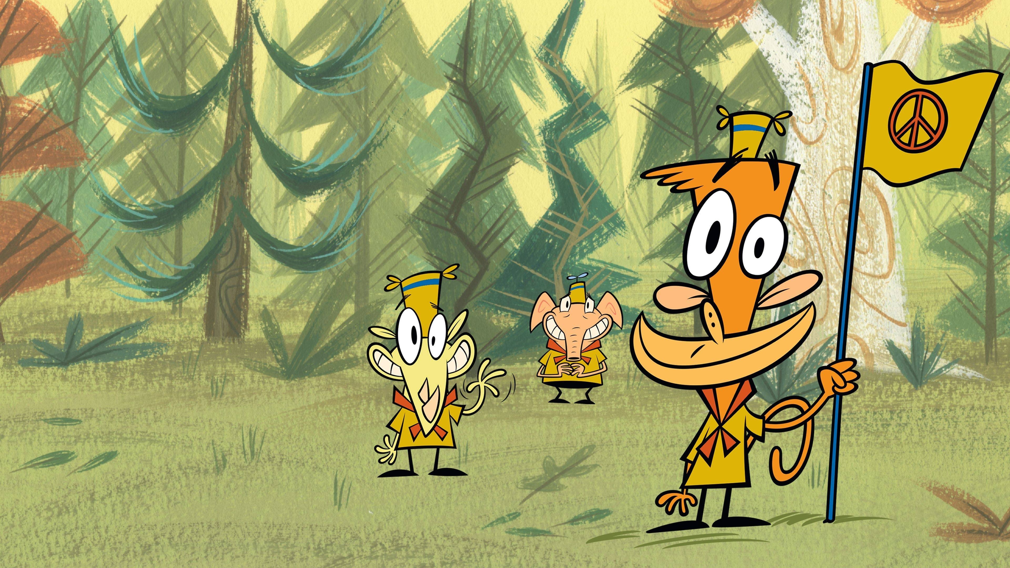 Backdrop for Camp Lazlo