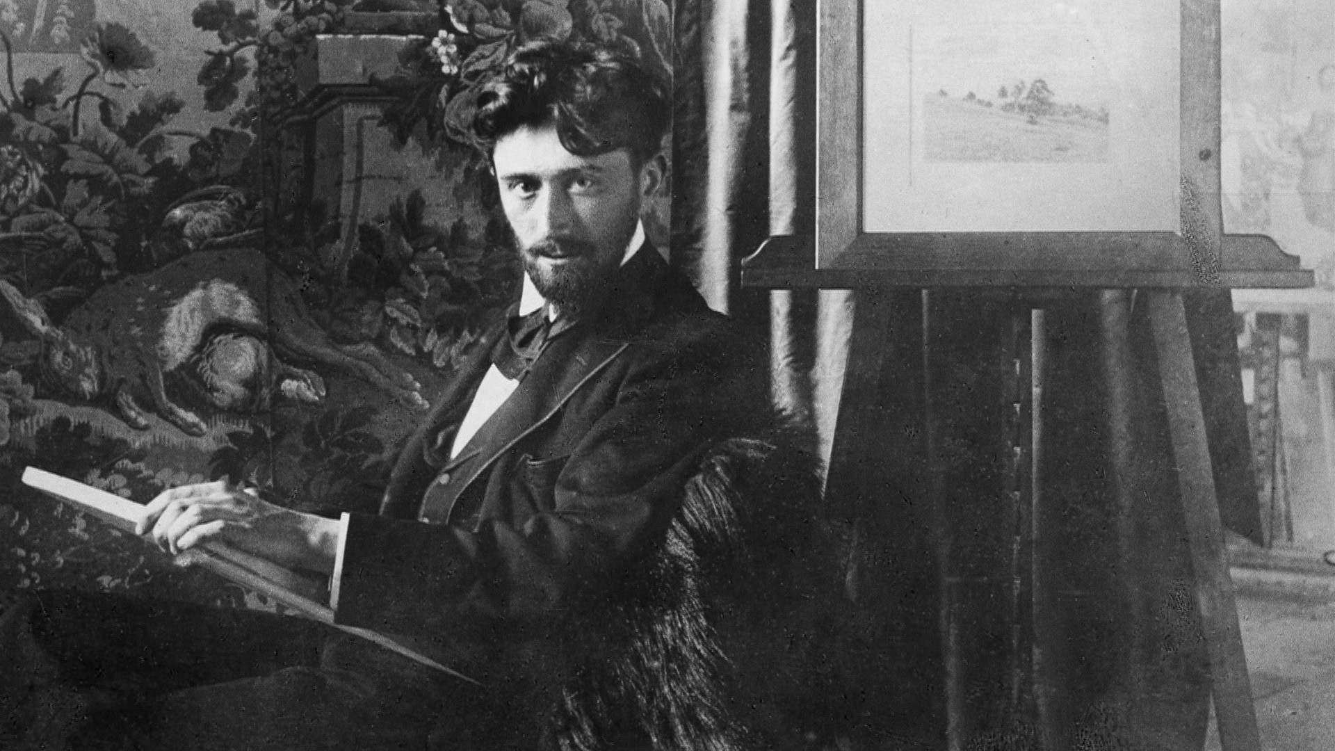 Backdrop for Slasti a hořkosti mistra Švabinského