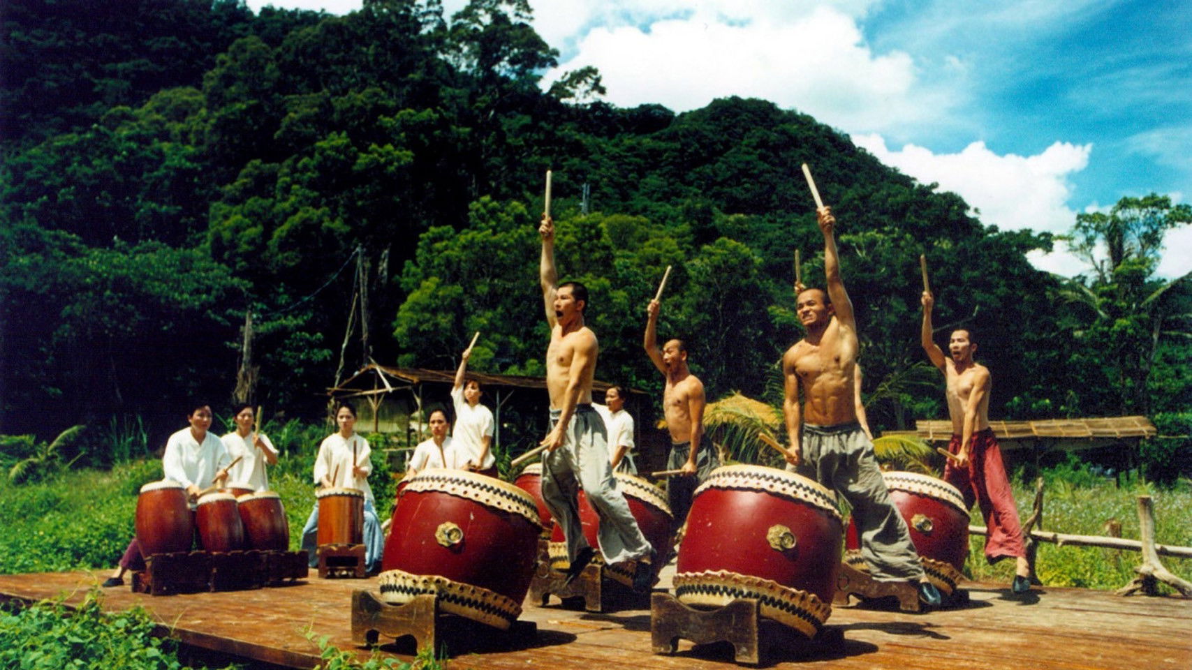 Backdrop for The Drummer