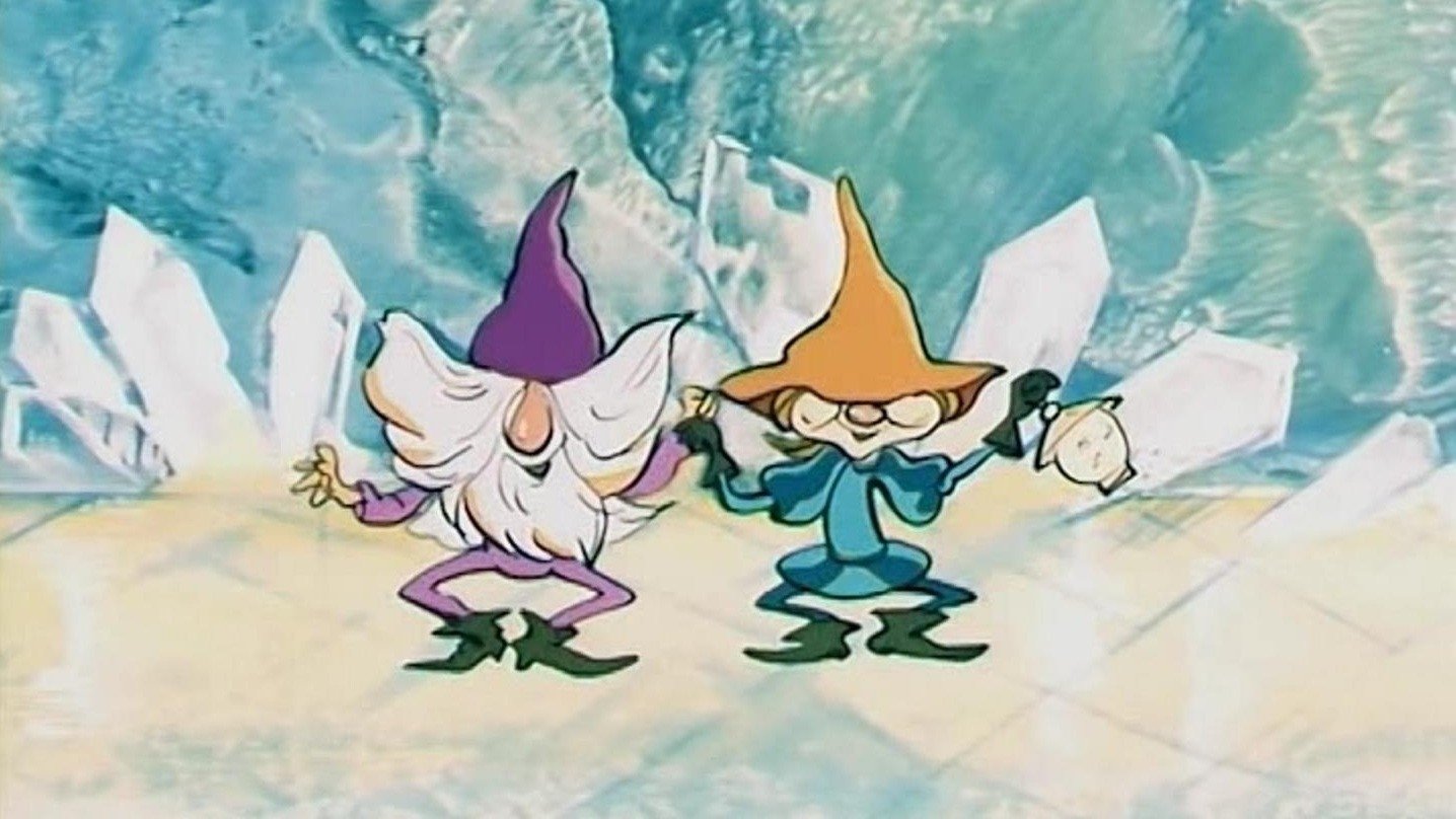 Backdrop for The Gnomes and the Mountain King