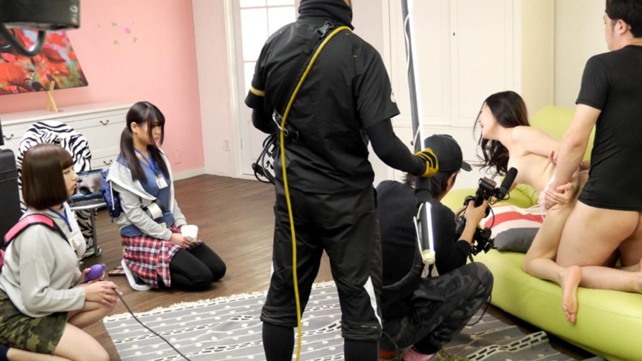 Backdrop for A Girl With Big Tits Has Applied To Become One Of Our Assistant Directors, So We Asked Her If She'd Like Become One Of Our Porn Stars Instead! Once She Got A Load Of Our Male Stars' Pro Techniques She Agreed -