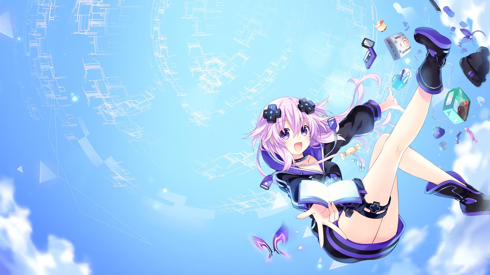 Backdrop for Hyperdimension Neptunia