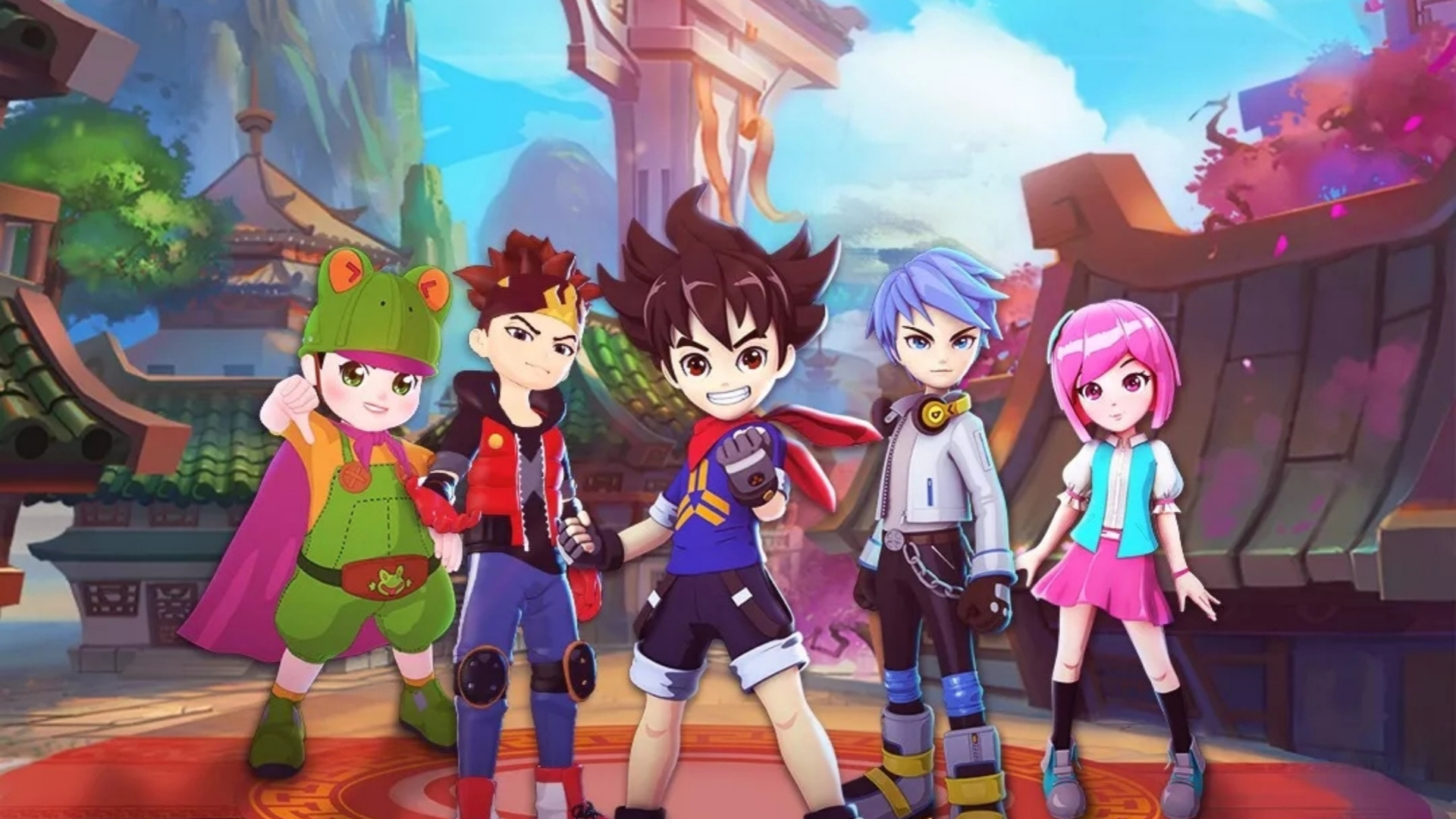 Backdrop for Totem Heroes