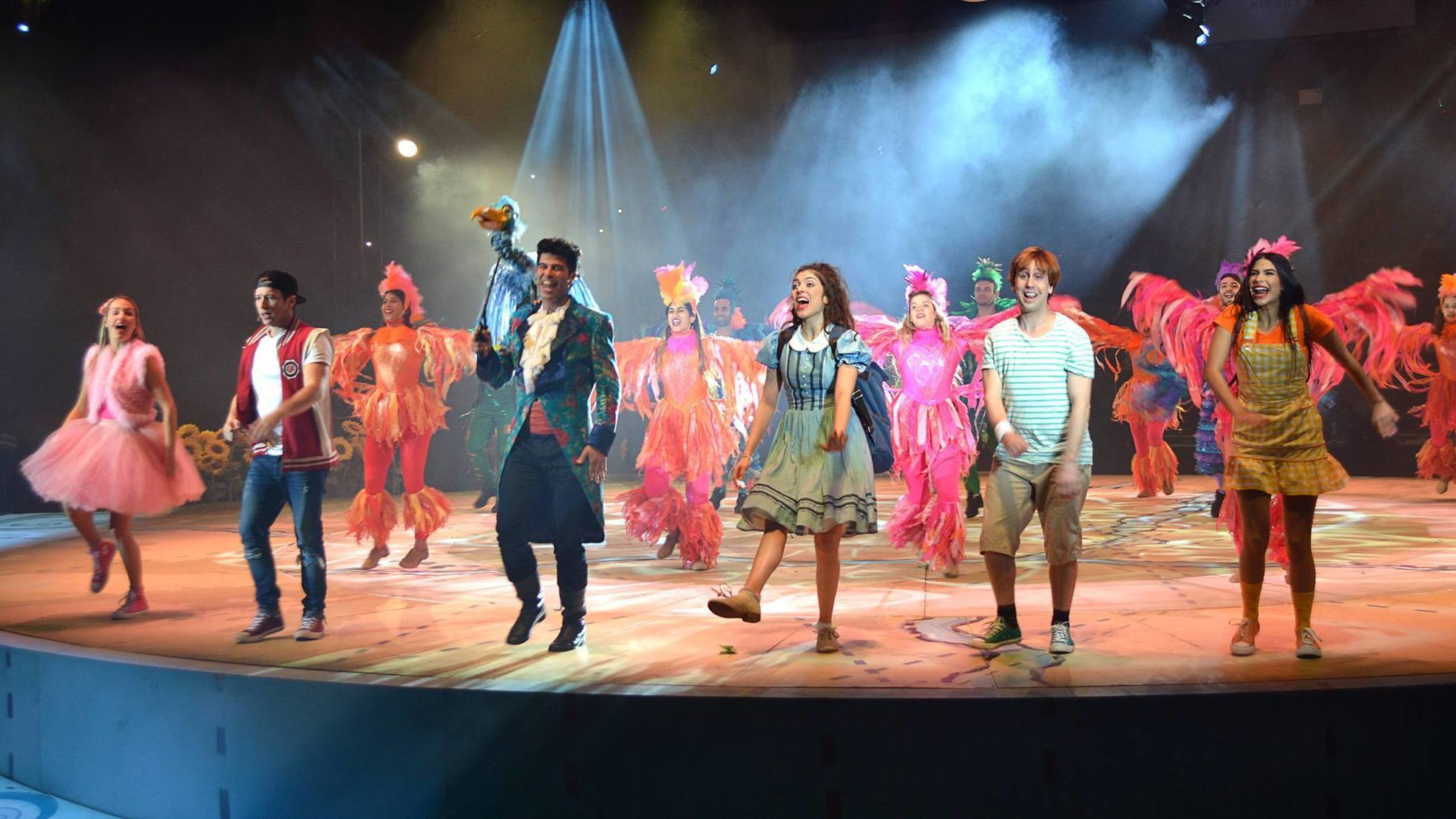 Backdrop for Motek Shel Pestival 9 Yotzim Laderech