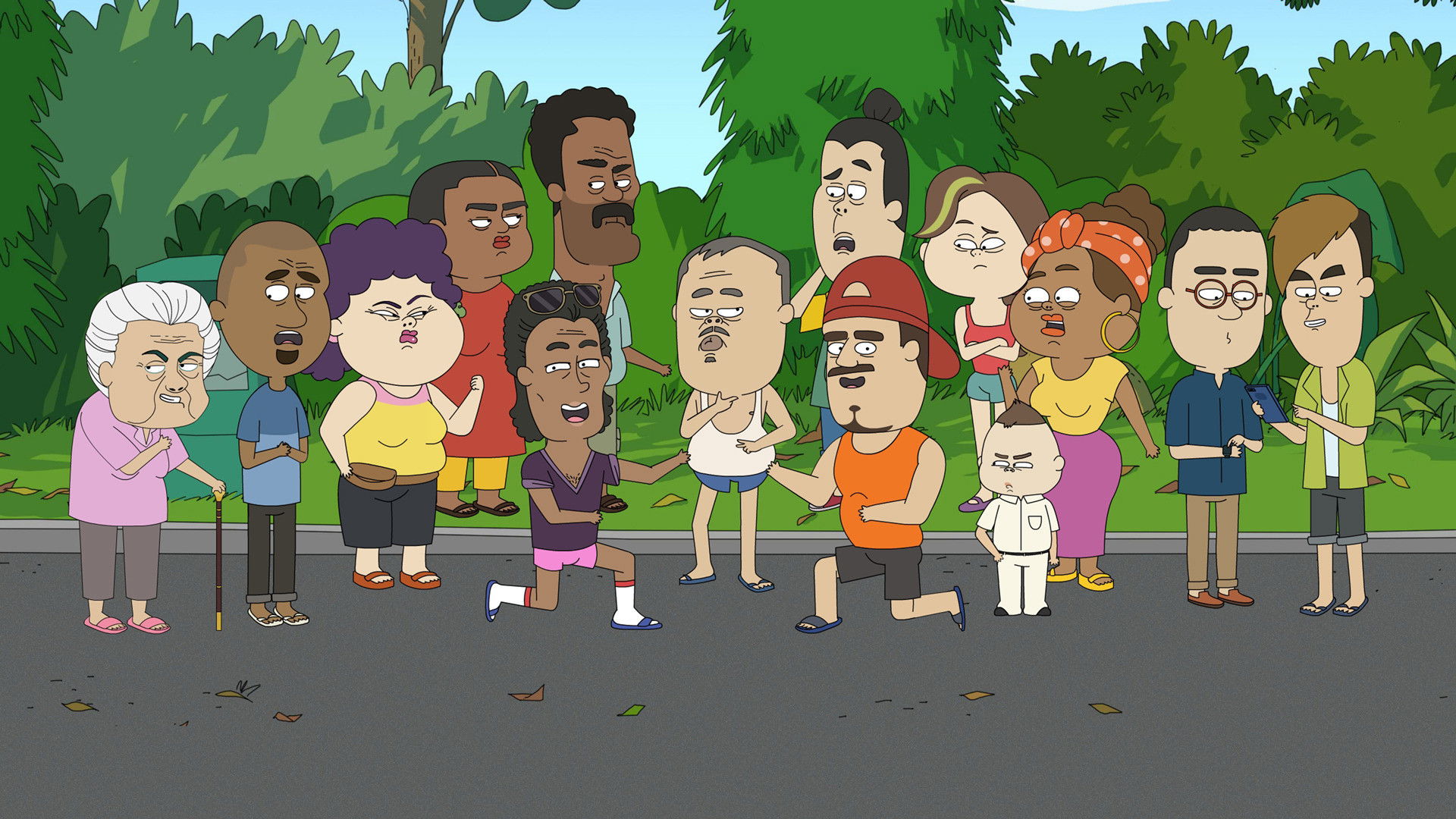 Backdrop for Downstairs