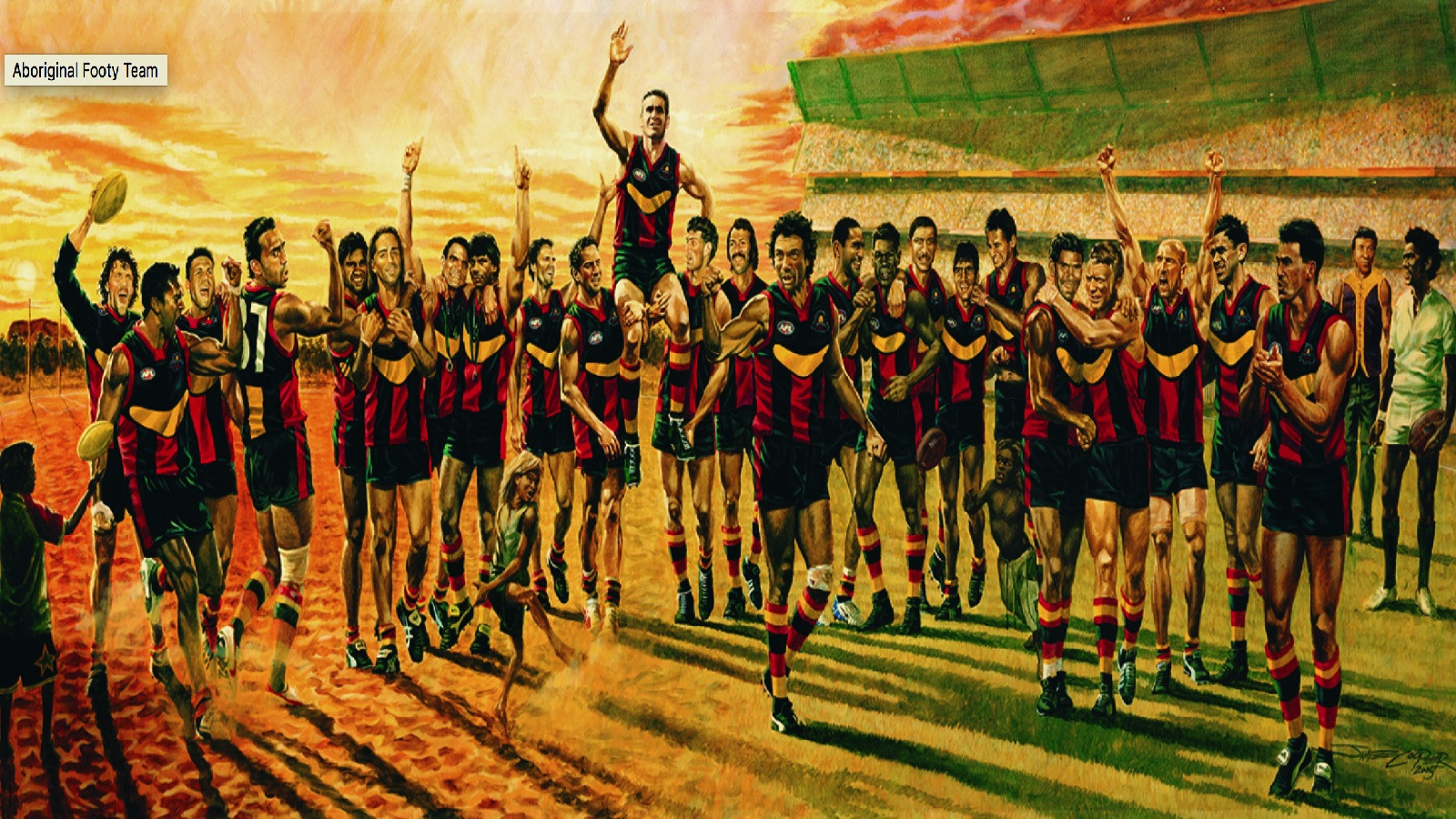 Backdrop for Dreamtime Showtime