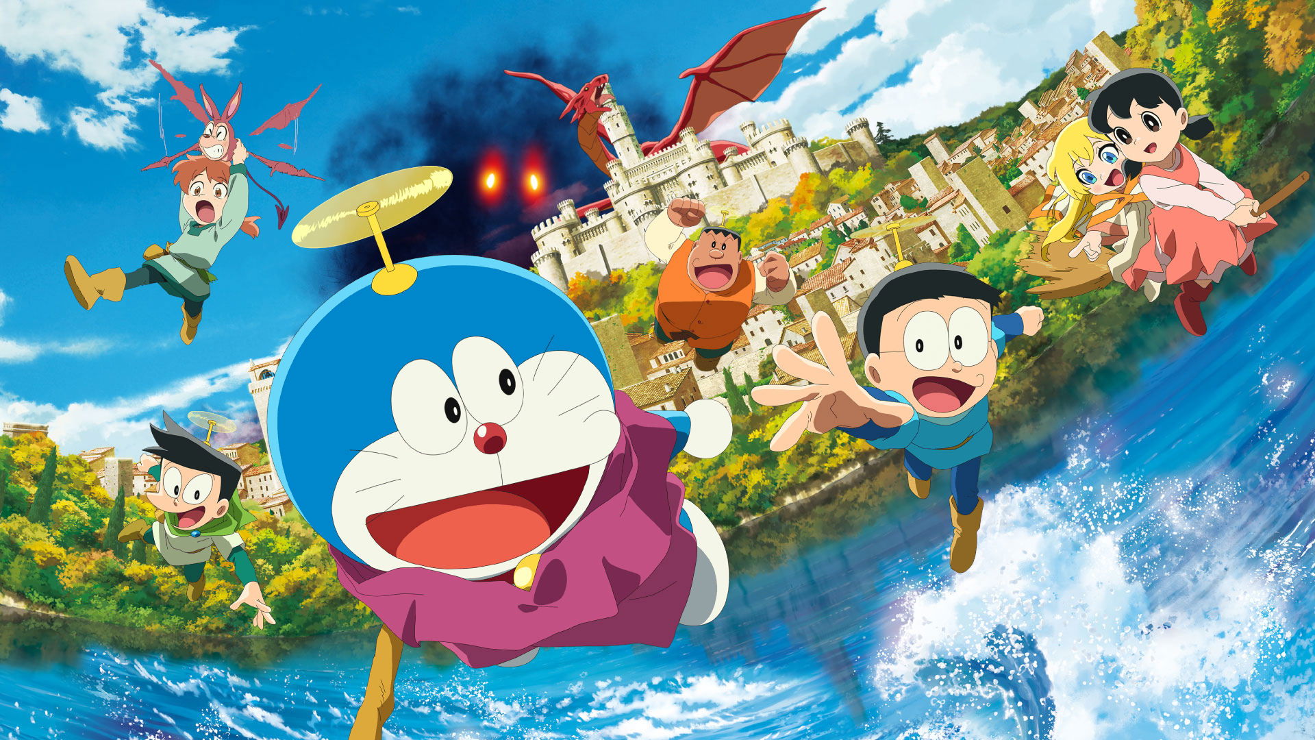 Backdrop for Doraemon the Movie: Nobita's Art World Tales