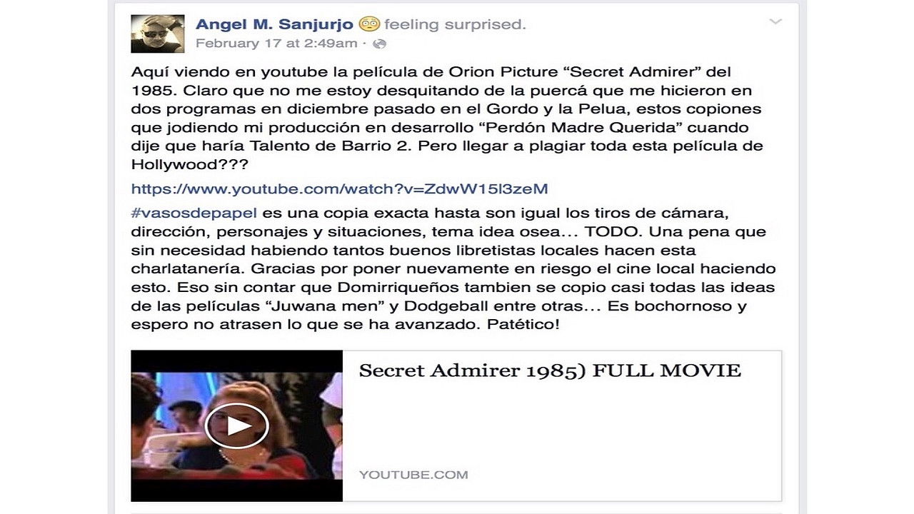 Backdrop for Vasos de papel