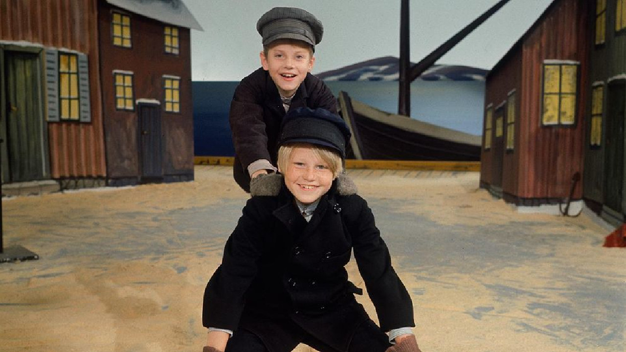 Backdrop for En småstad vid seklets början