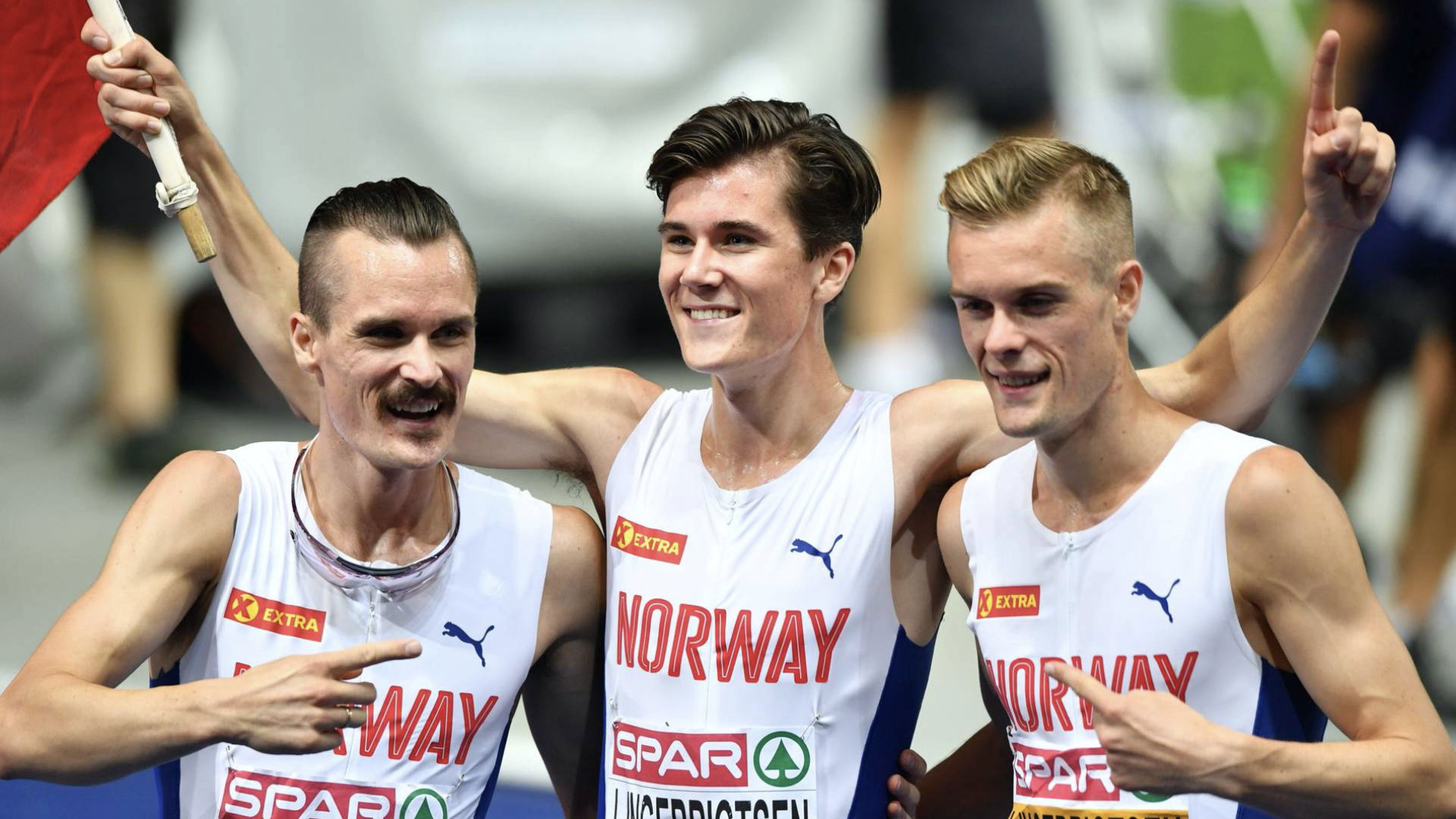 Backdrop for Team Ingebrigtsen