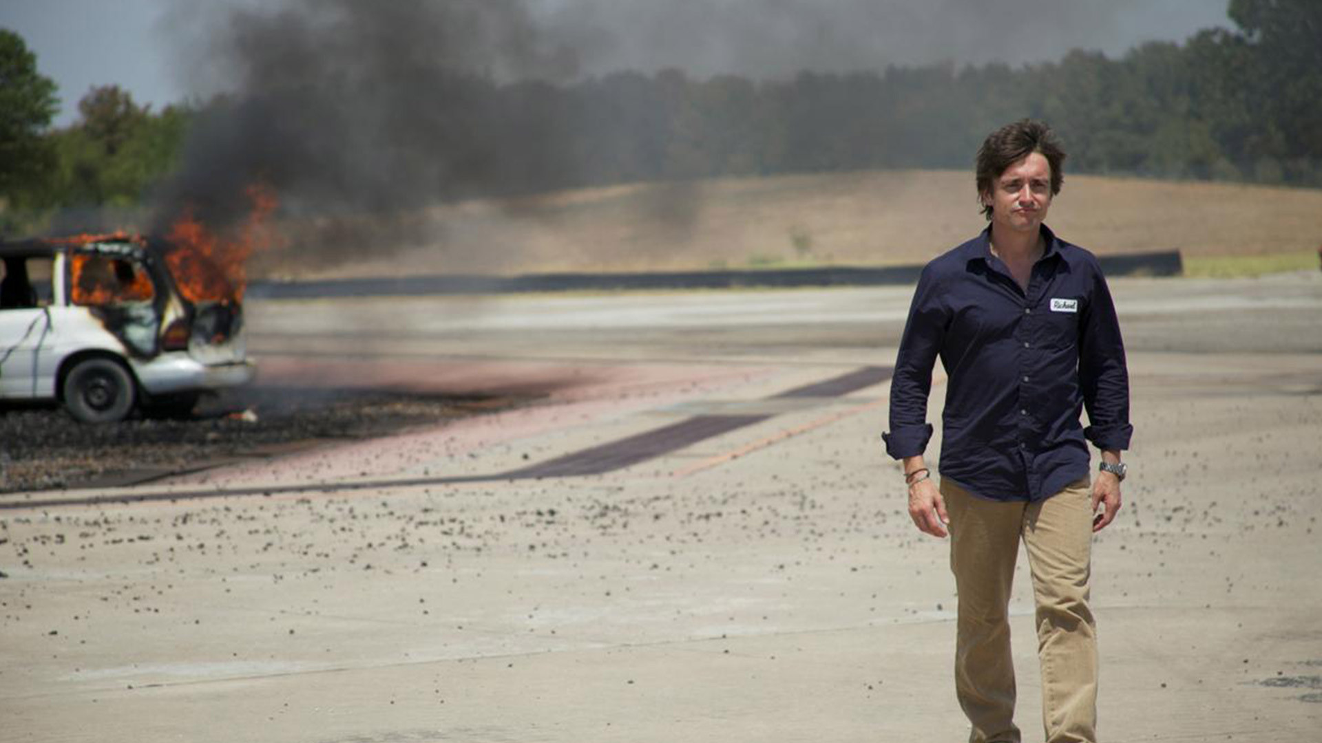 Backdrop for Richard Hammond's Crash Course