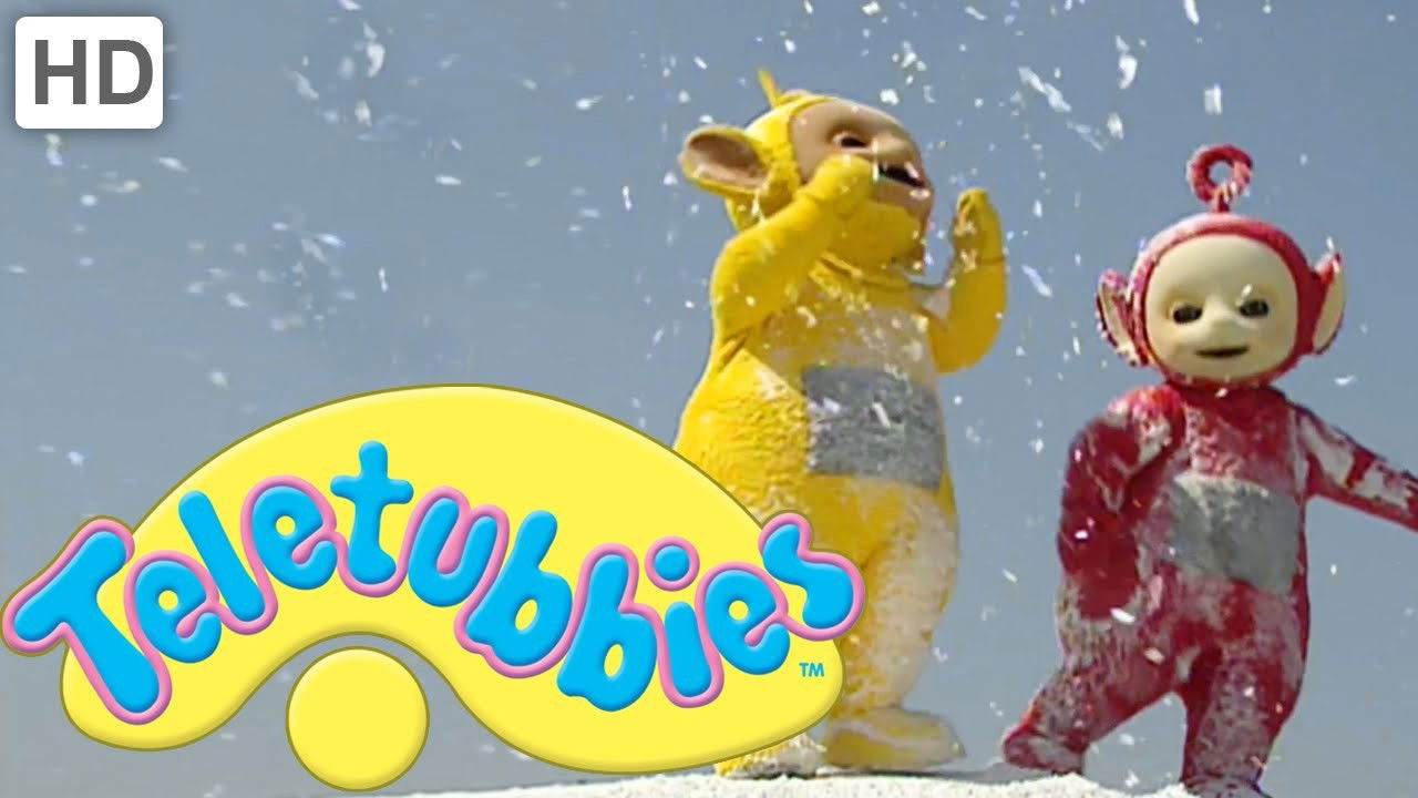 Backdrop for Teletubbies and the Snow