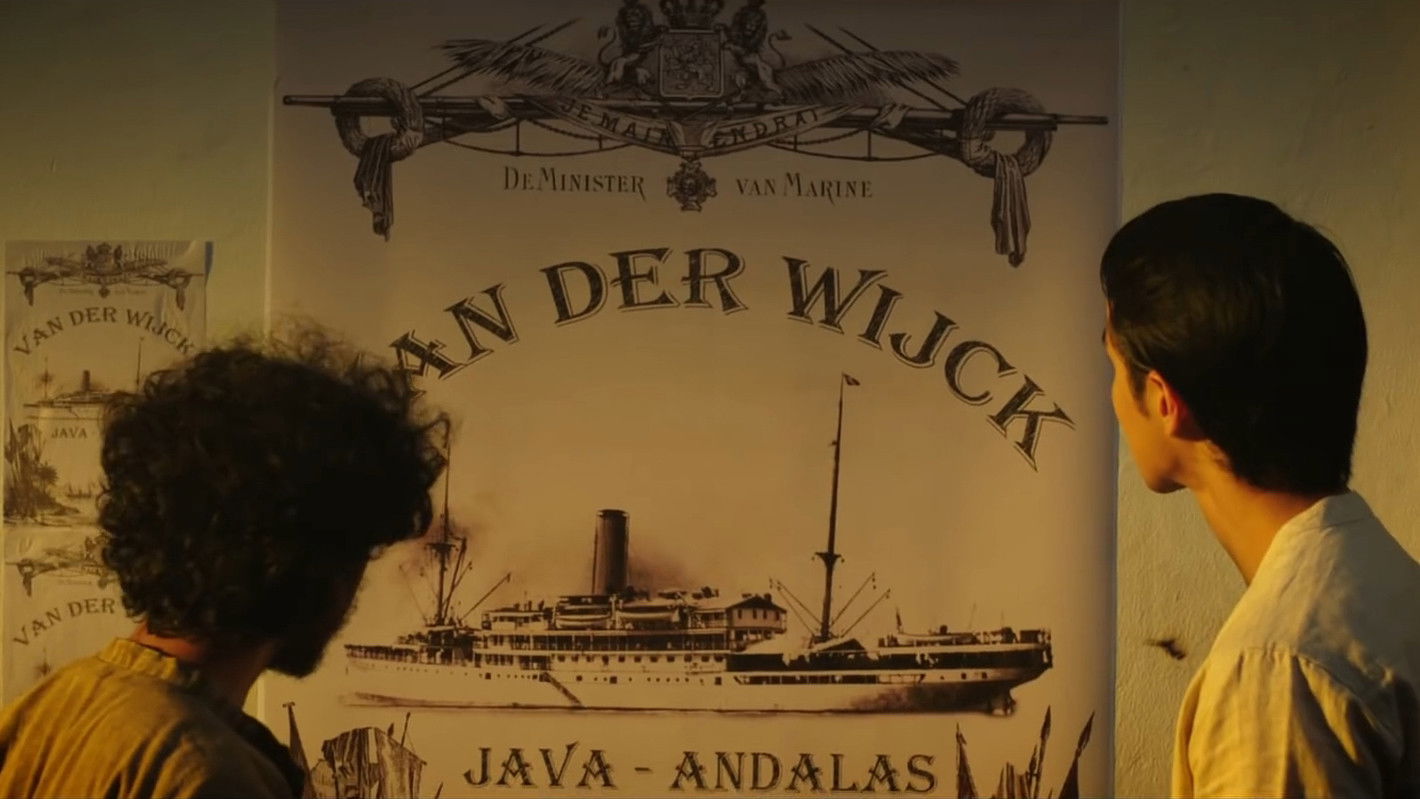 Backdrop for The Sinking of Van Der Wijck