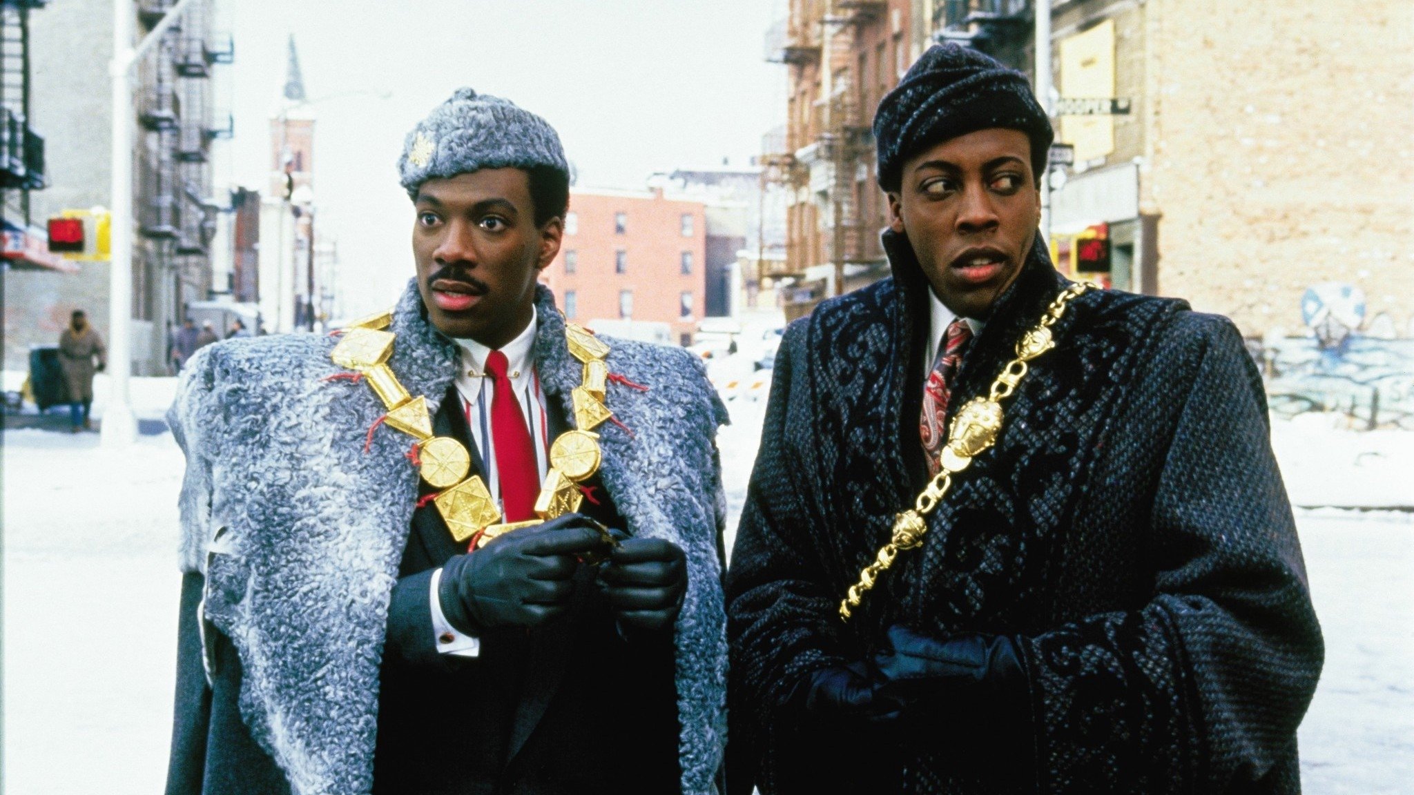 Backdrop for Coming to America