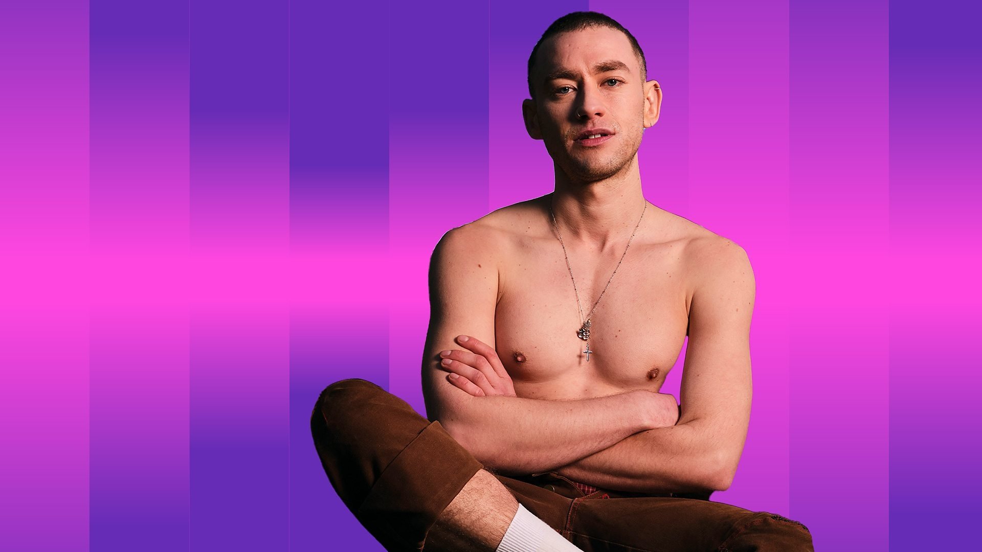 Backdrop for Olly Alexander's Road to Eurovision '24
