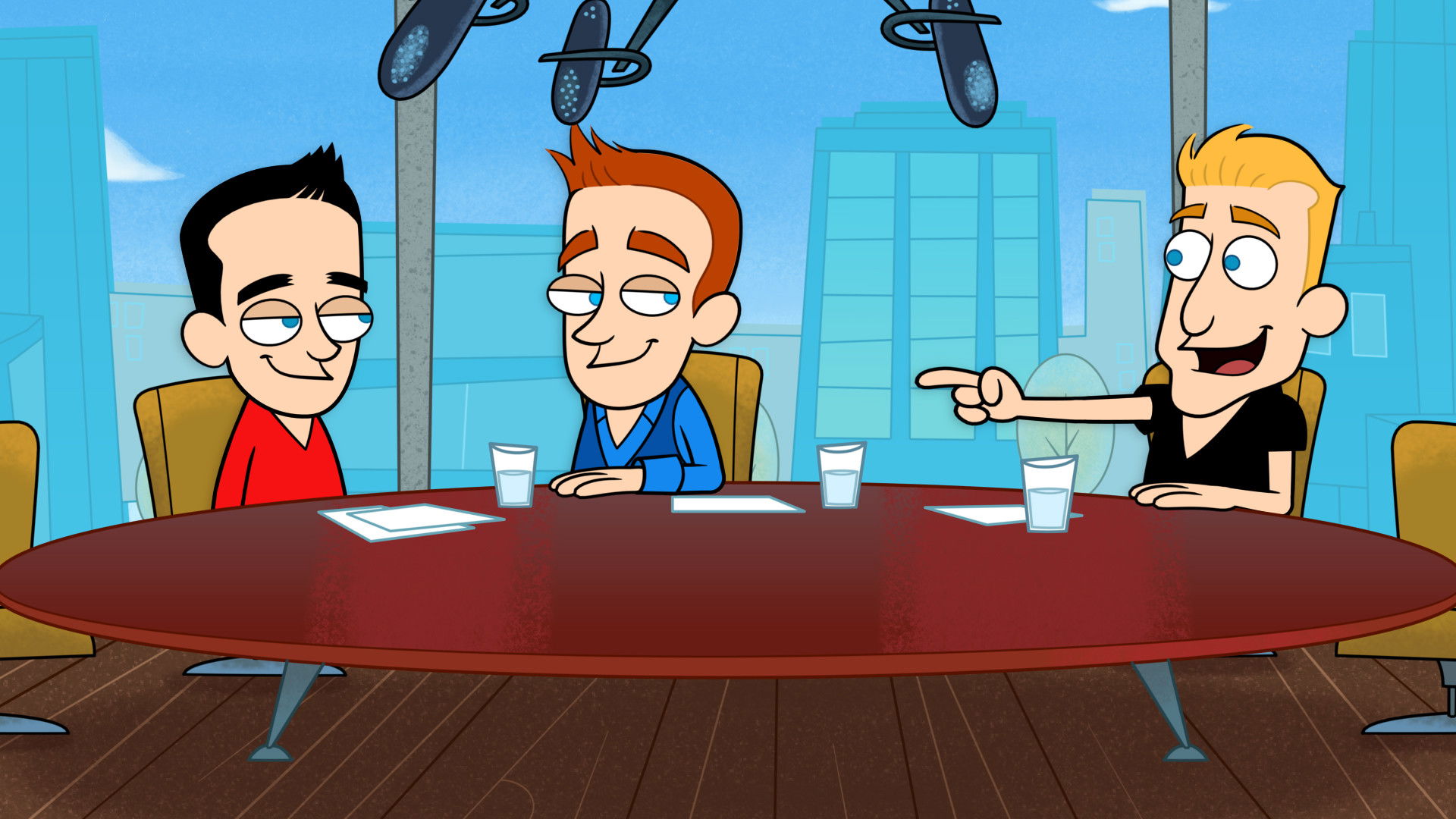 Backdrop for 2 Nuts and a Richard!