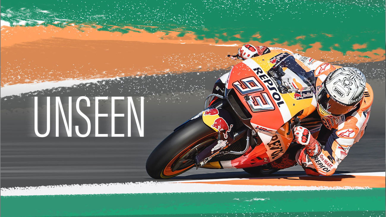 Backdrop for Marc Marquez 2017: Unseen