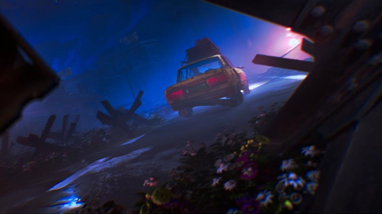 Backdrop for Miles and Flowers