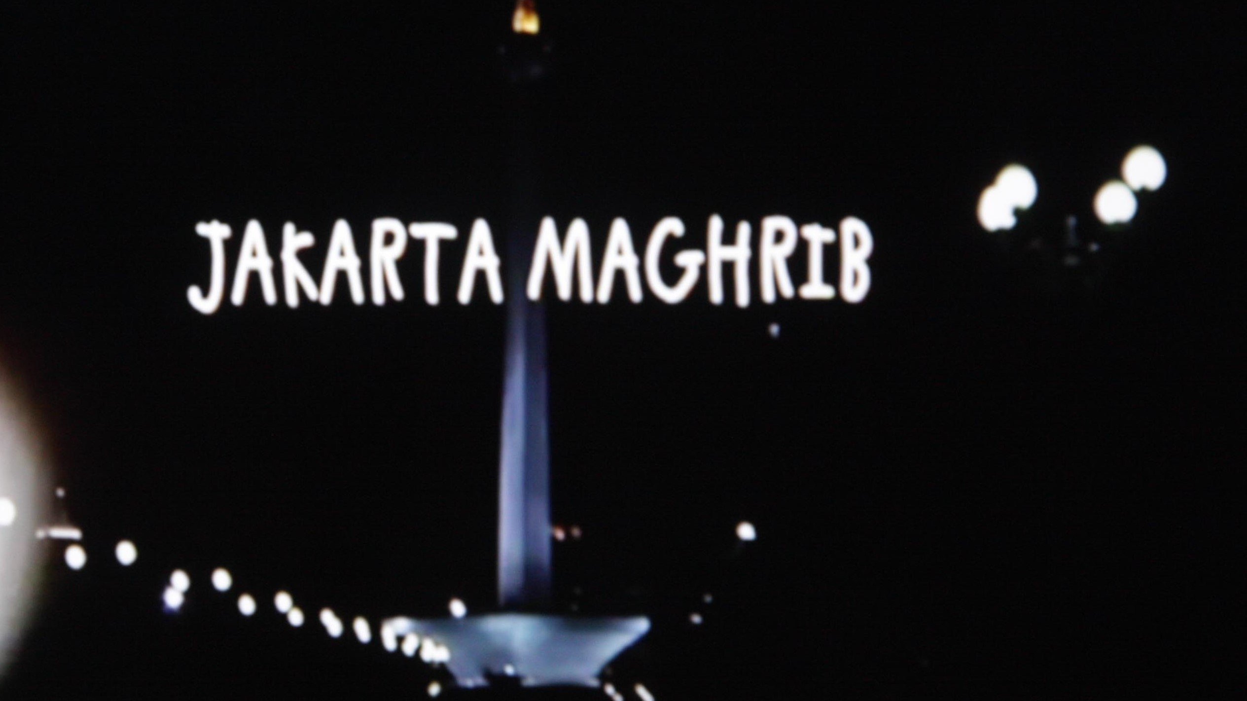 Backdrop for Jakarta Twilight