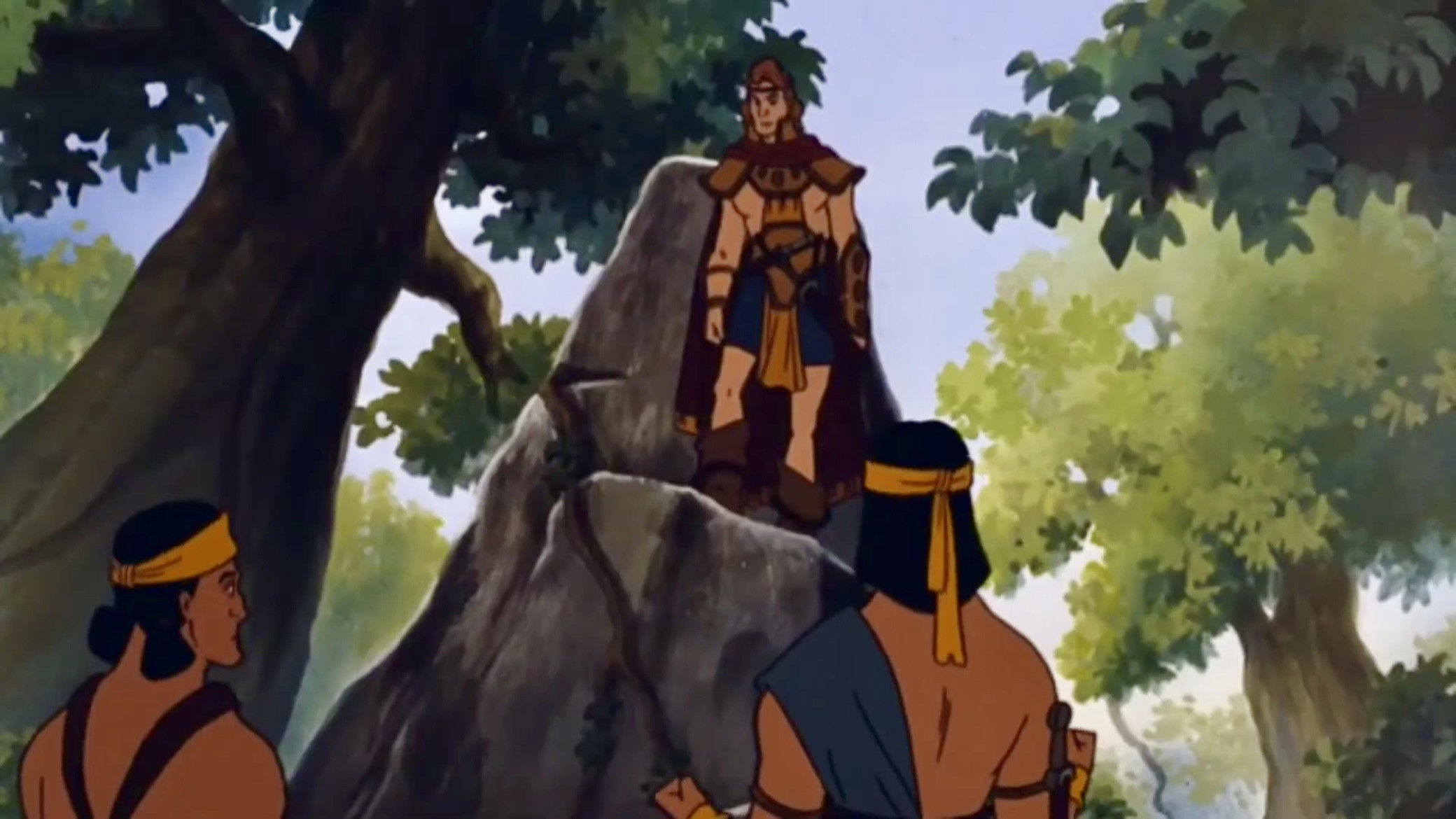 Backdrop for Helaman's Stripling Warriors