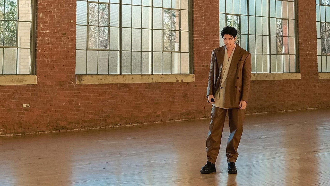 Backdrop for RM Live in New York @ Dia Beacon