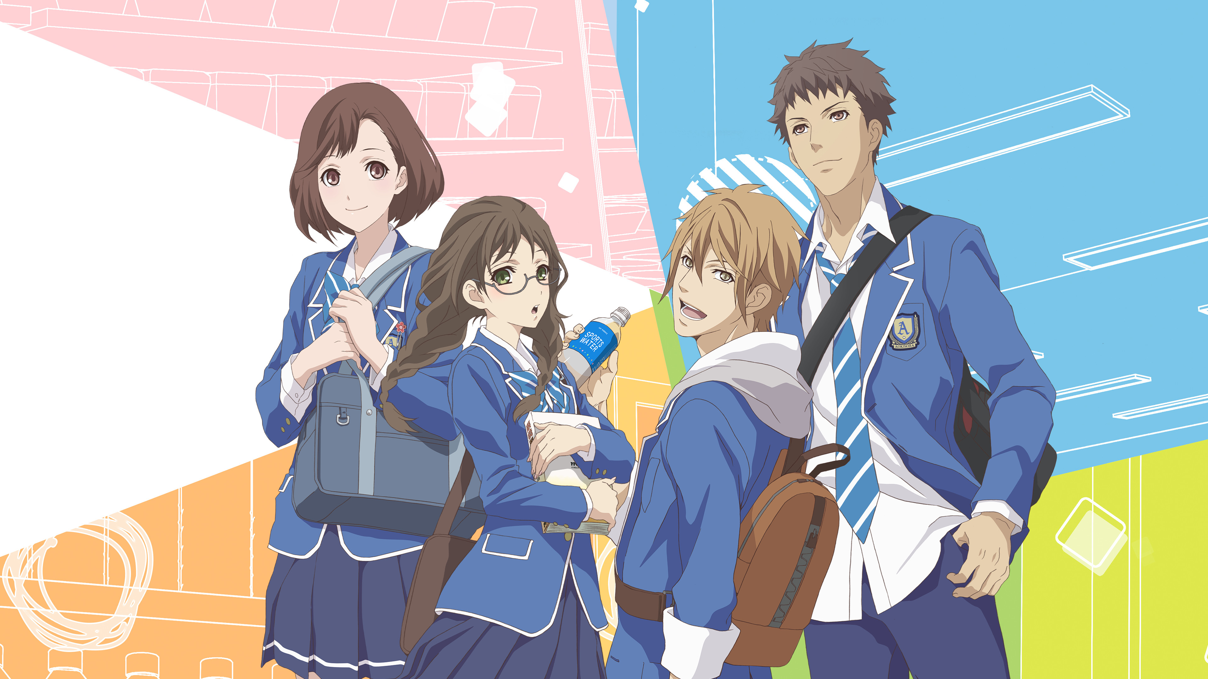 Backdrop for Convenience Store Boy Friends