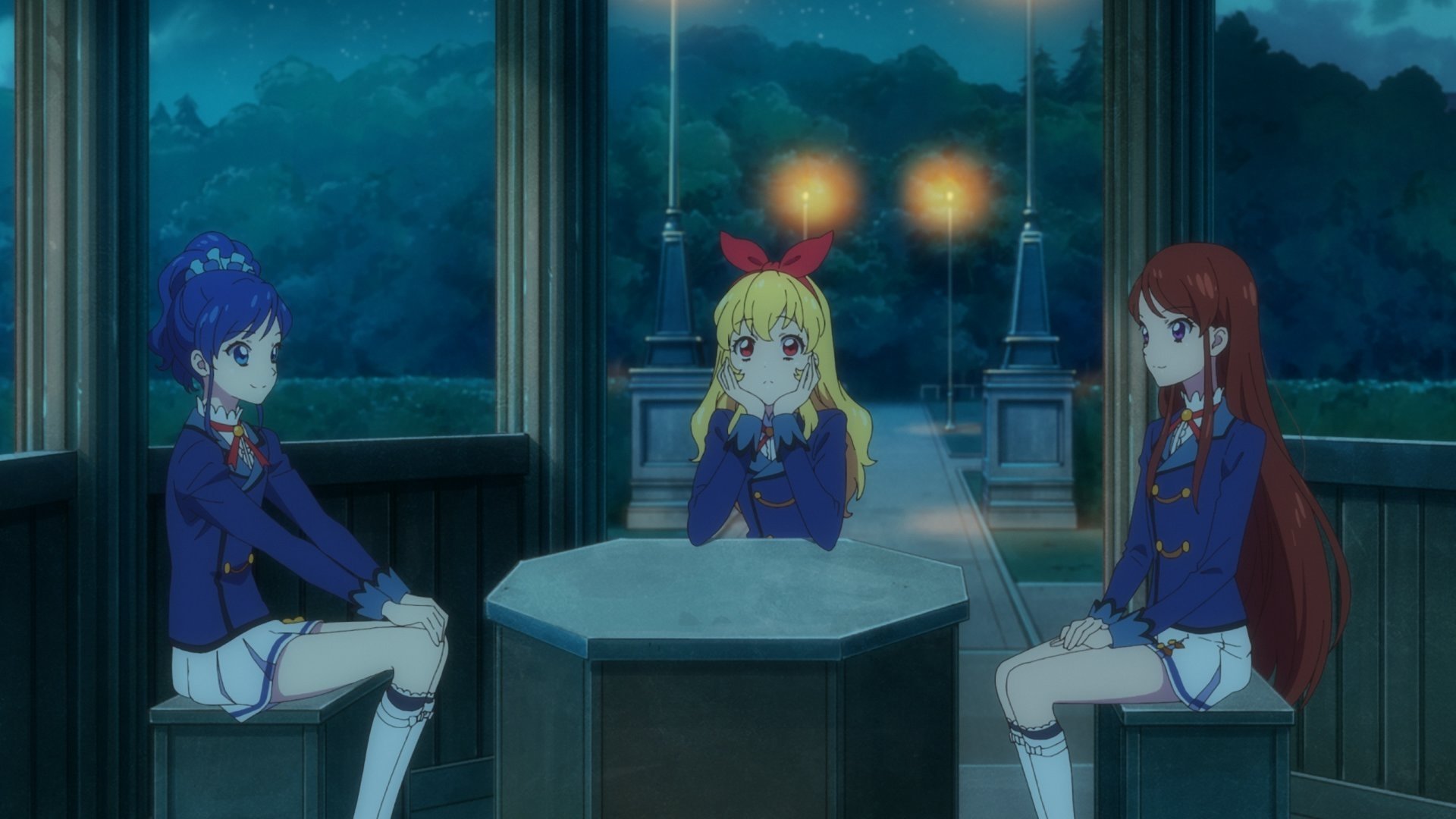 Backdrop for Aikatsu! 10th Story: Starway to the Future