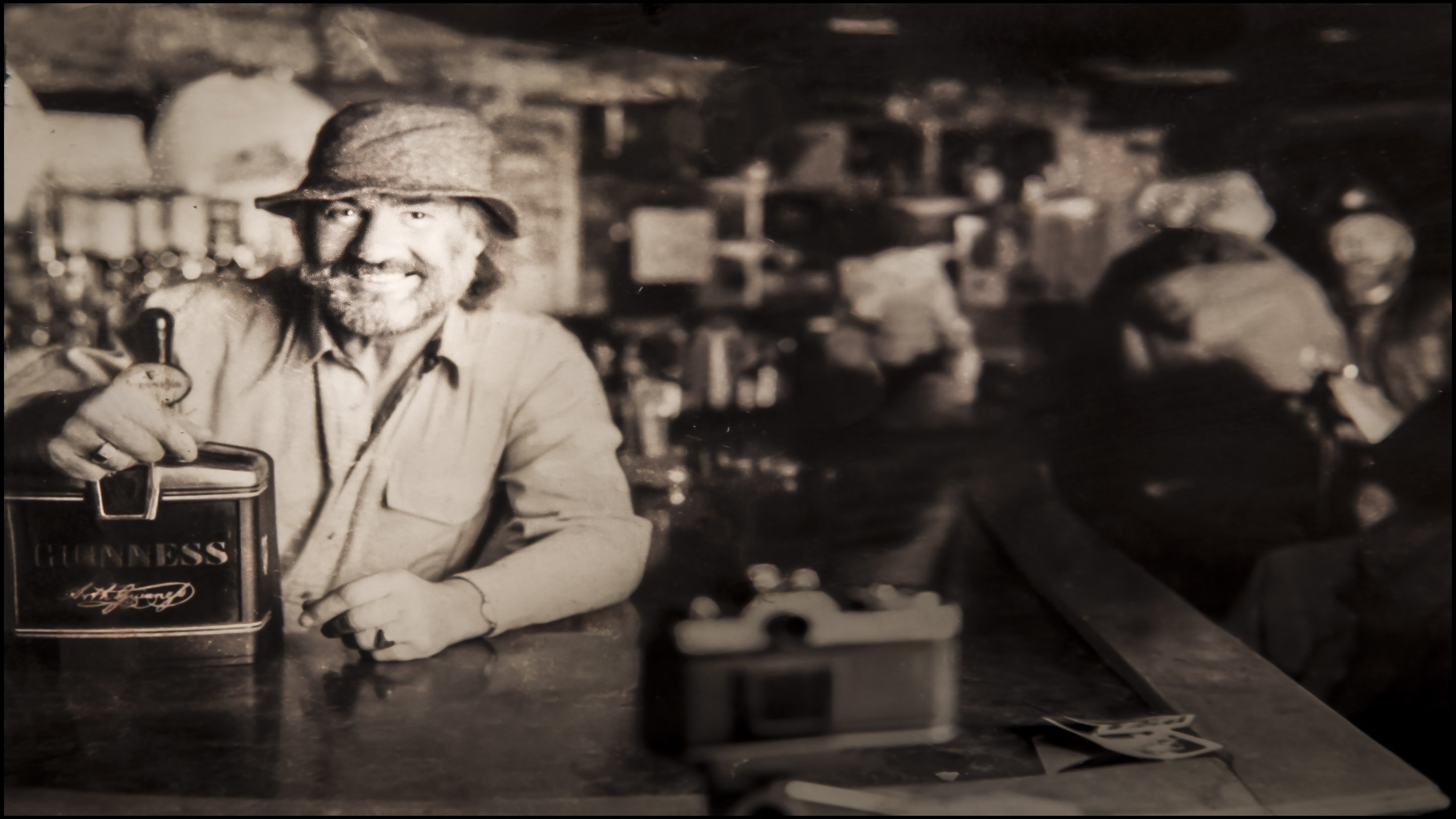 Backdrop for That Little Room: The Story of Erin's Pub