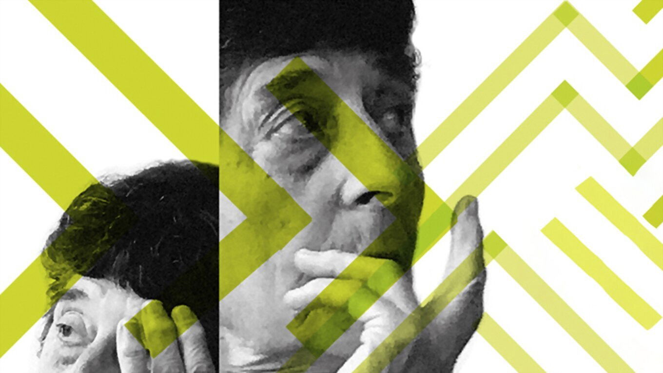 Backdrop for Esther Ferrer: Threads of Time