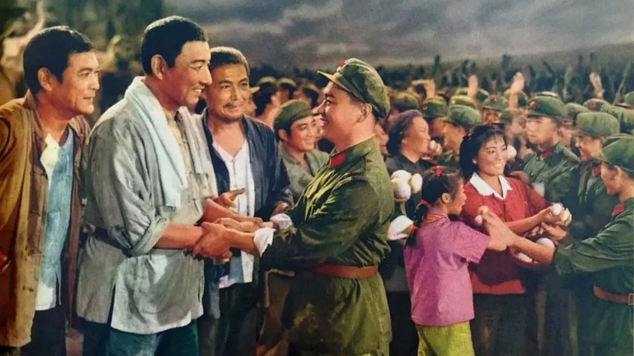 Backdrop for Scene of Fighting Against Flood